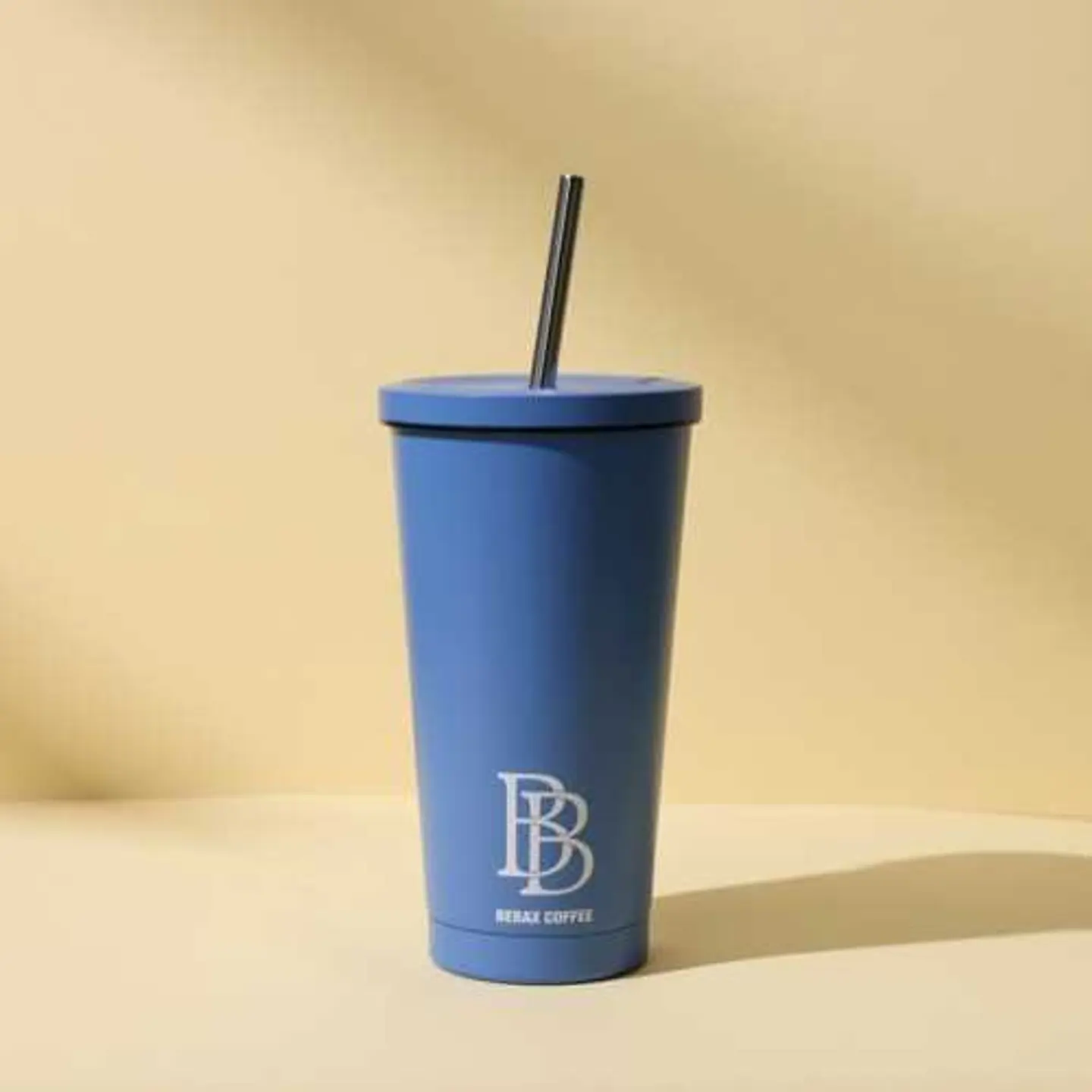 Light Blue Insulated Cold Cup (16 Oz)
