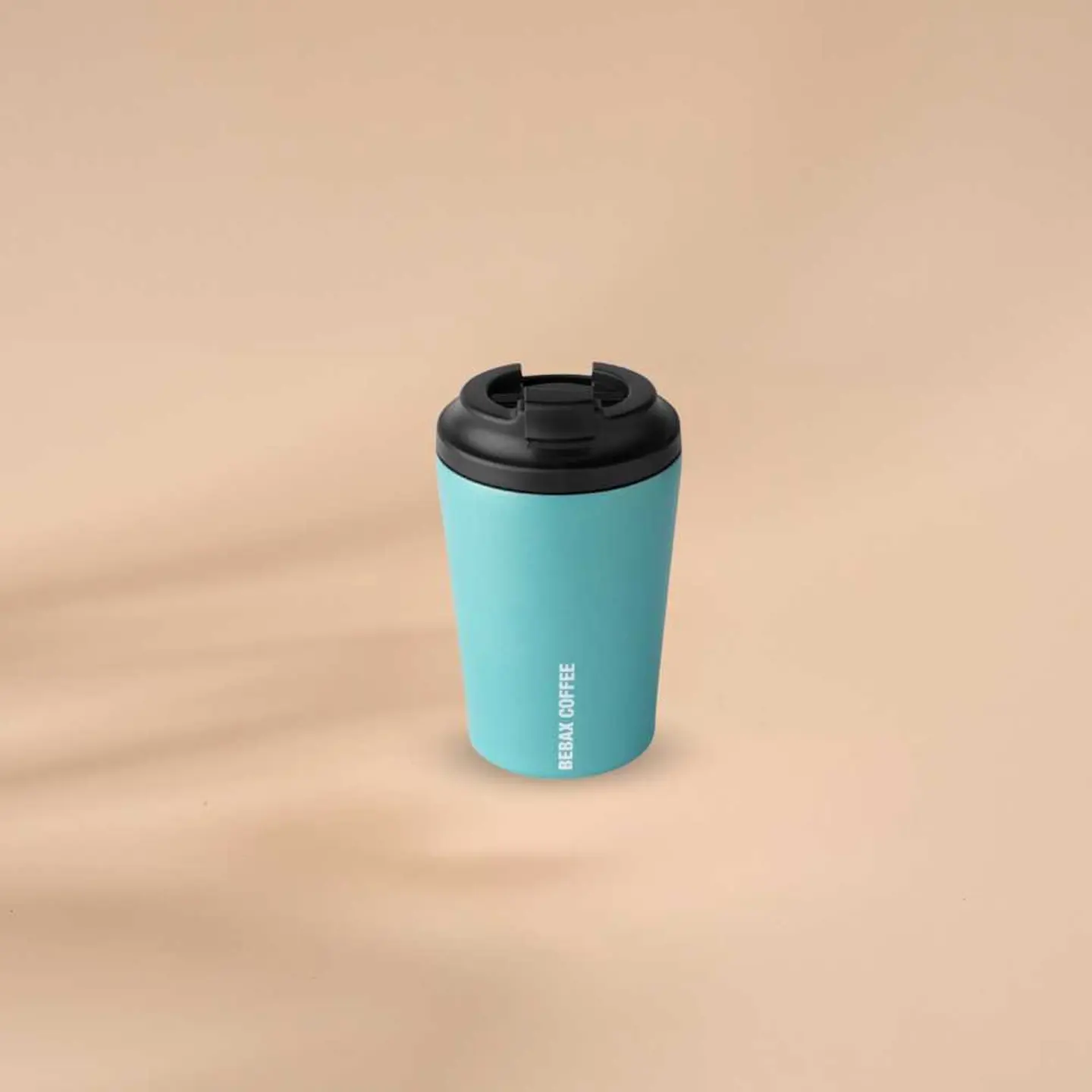 Green Stainless Steel Hot Drink Mug (12 Oz)