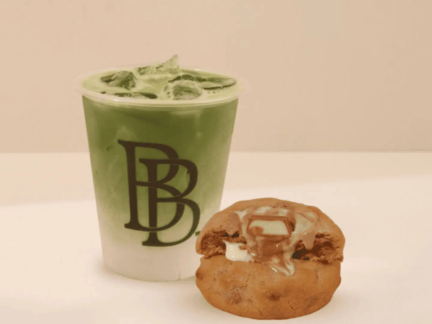 Matcha + Cookies