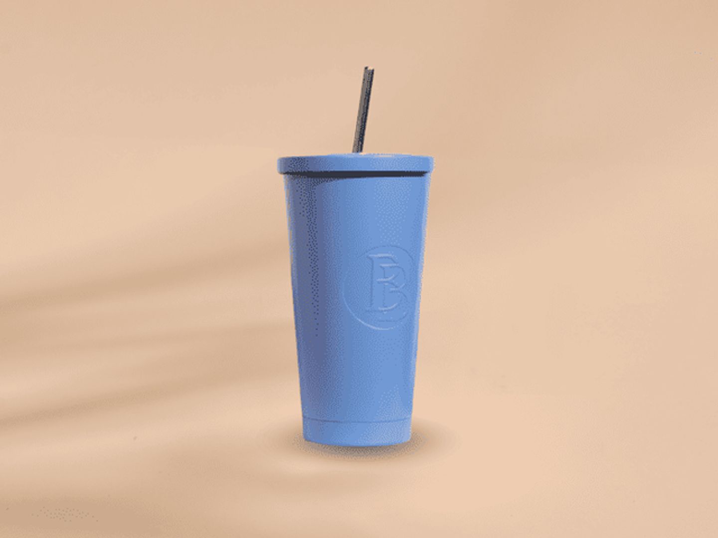 كوب حافظ للبروده ازرق فاتح