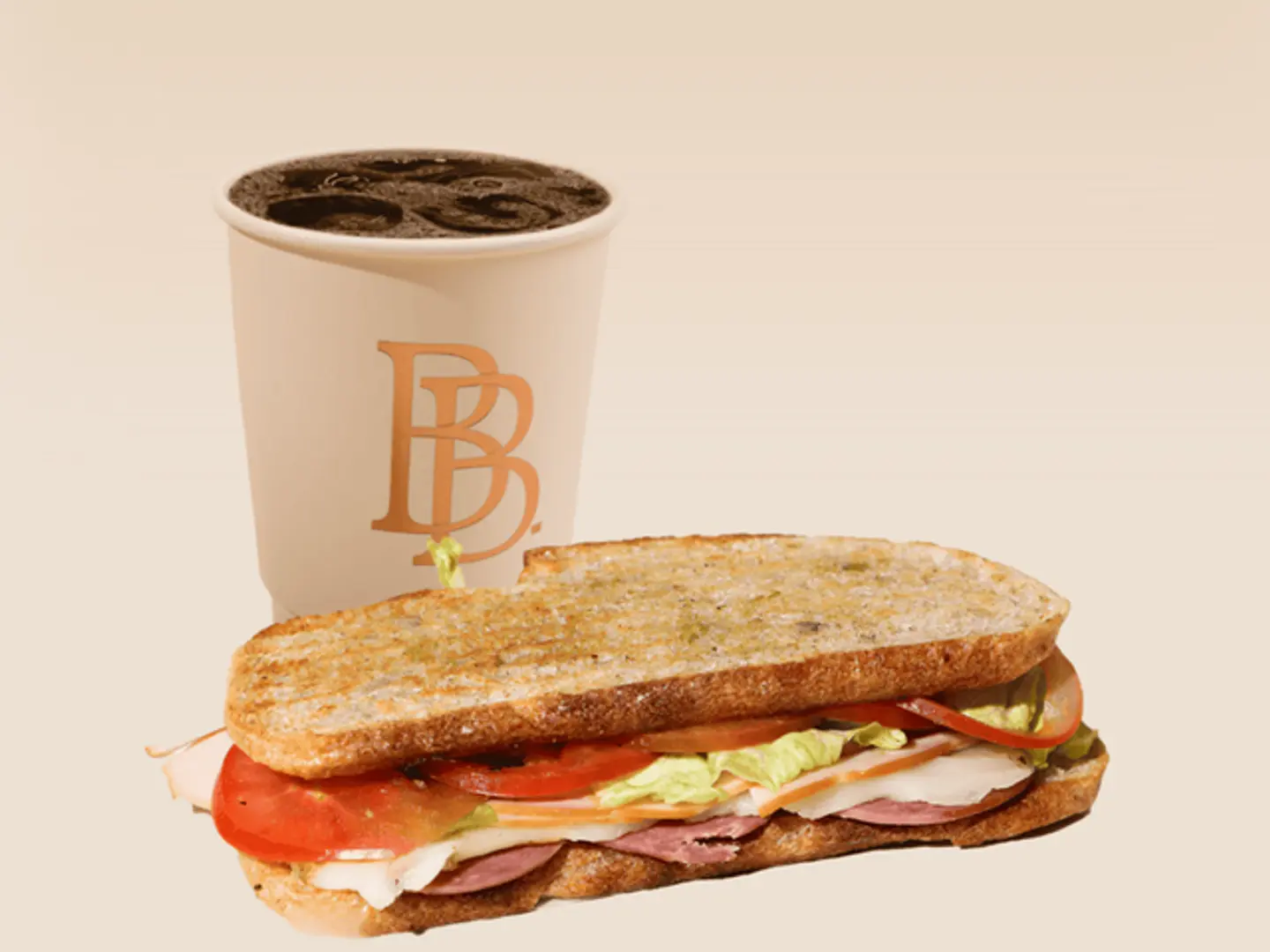 ساندويتش + قهوة اليوم (صغير)