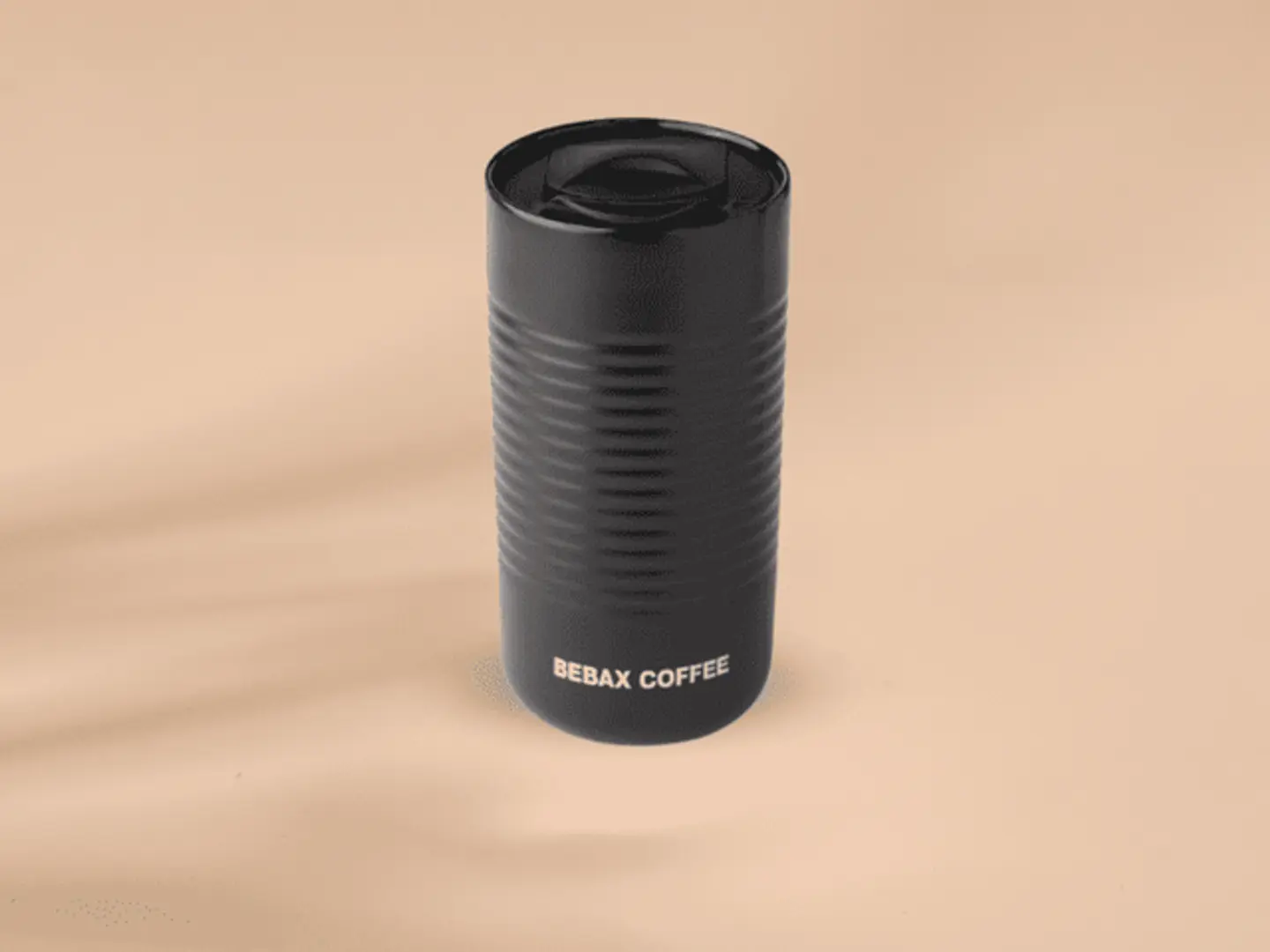 كوب سيراميك اسود للمشروبات الحاره (١٢ اونص)