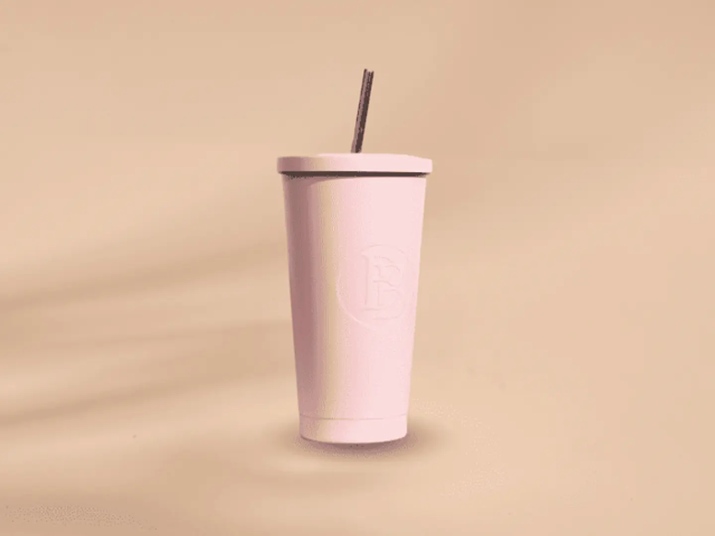كوب حافظ للبروده بينك