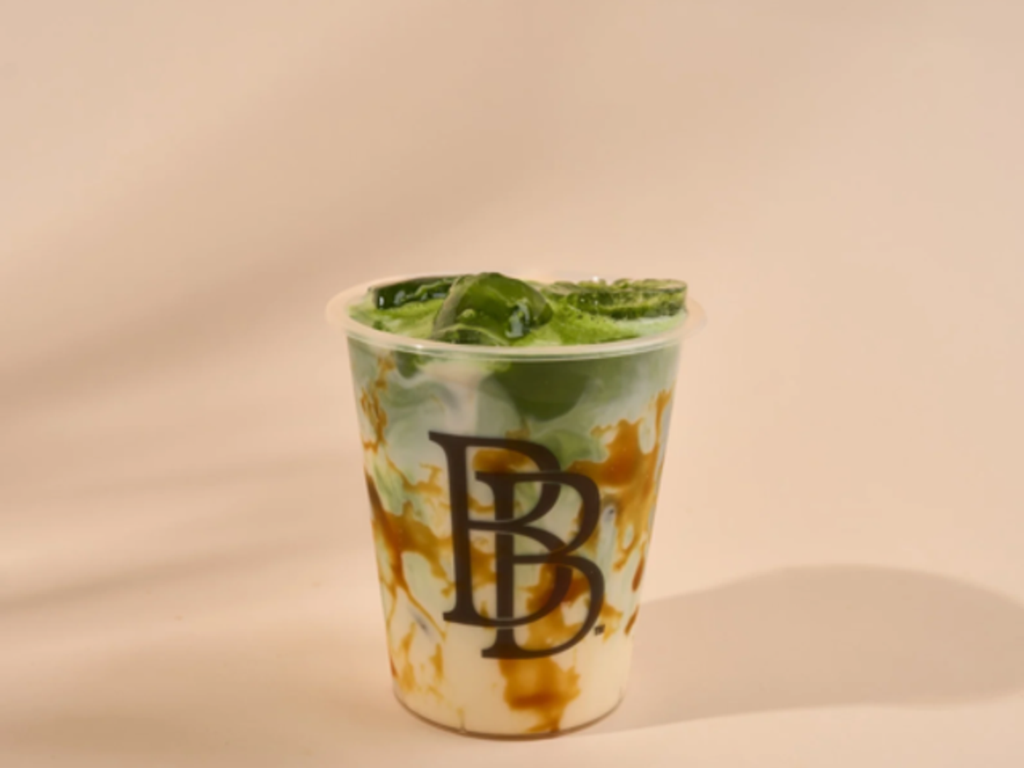 Iced Matcha Caramel
