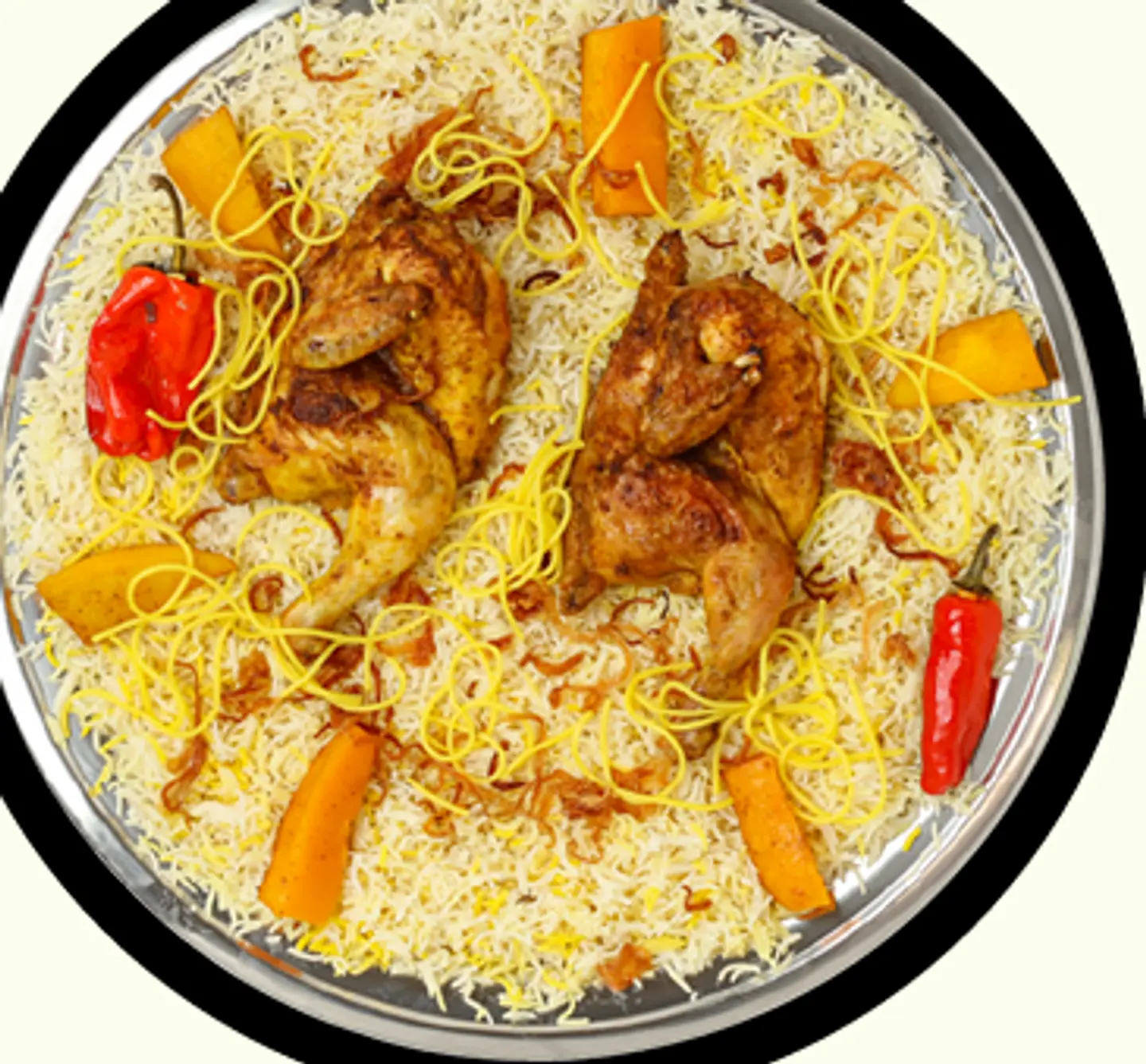 مندي حبة دجاج