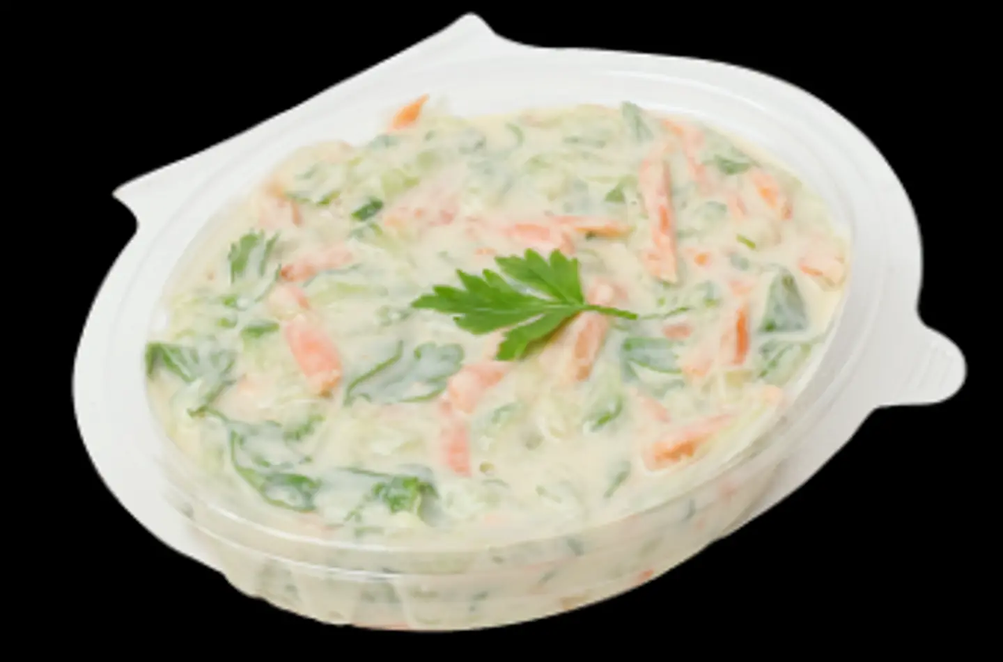 سلطة الخيار باللبن