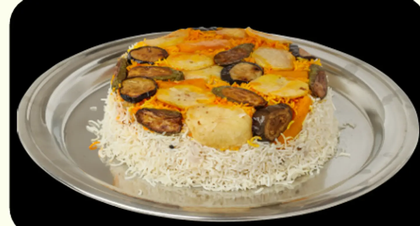 مقلوبة حبة دجاج