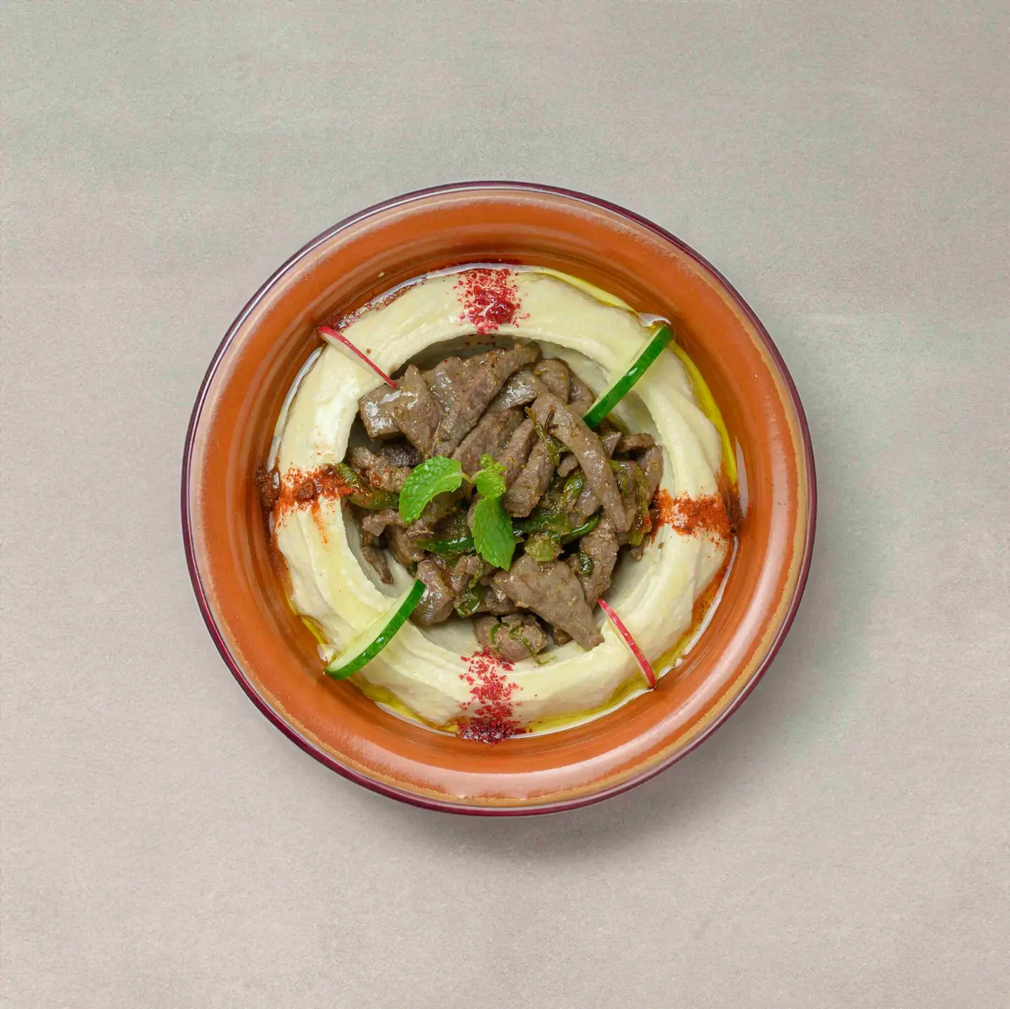 كبدة بالحمص