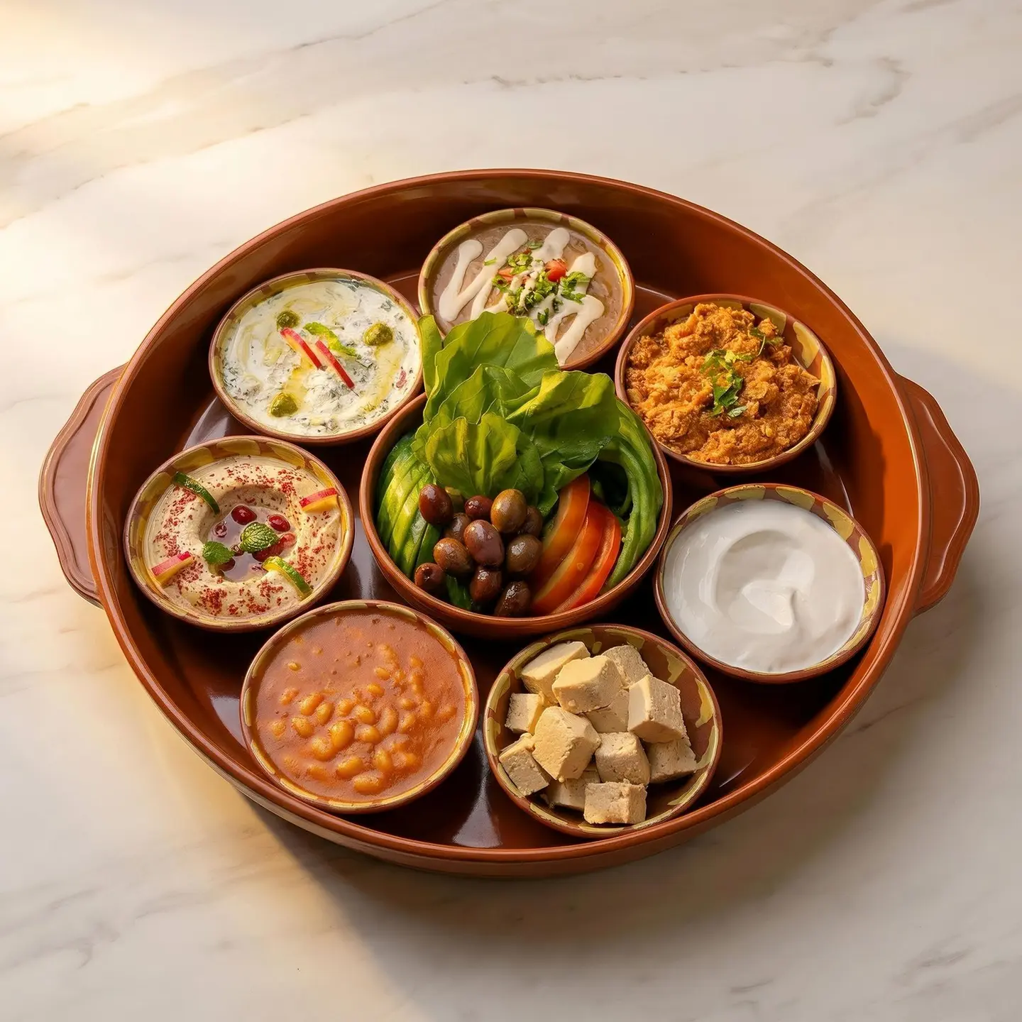 فطور الفريج ( حجمين )