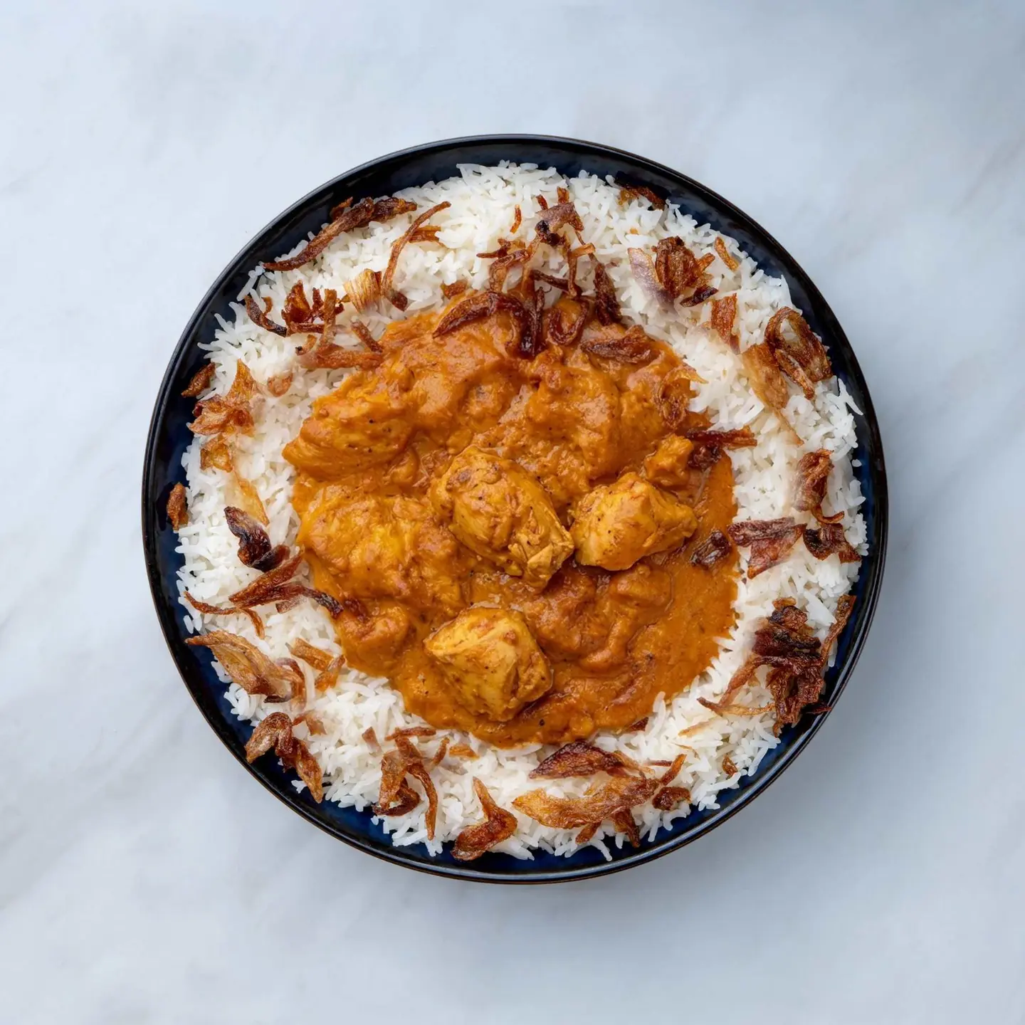 مسالا دجاج مع ارز