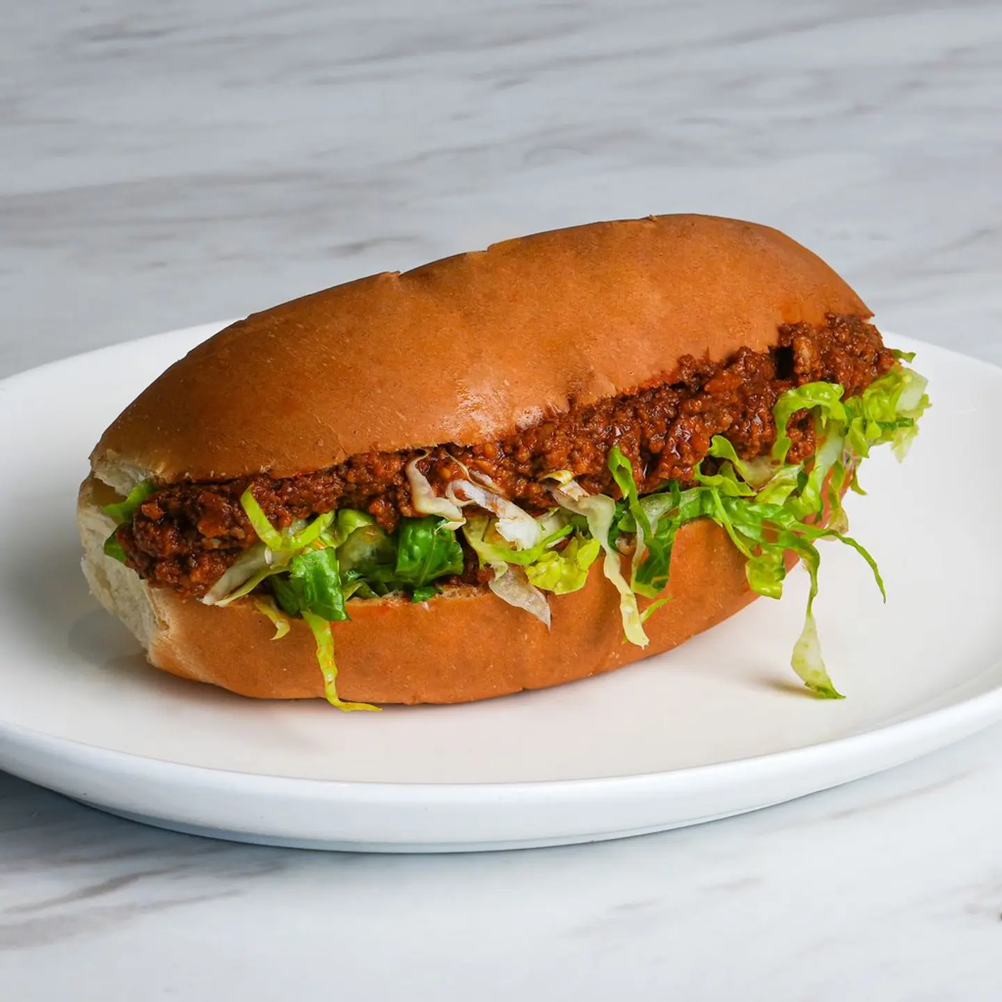 ساندوتش لحم مفروم