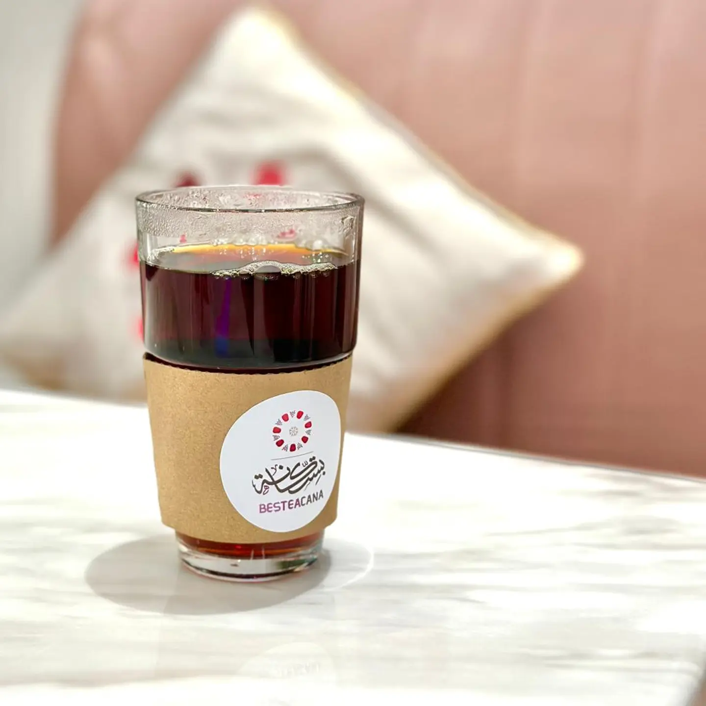 شاي كاس زجاج