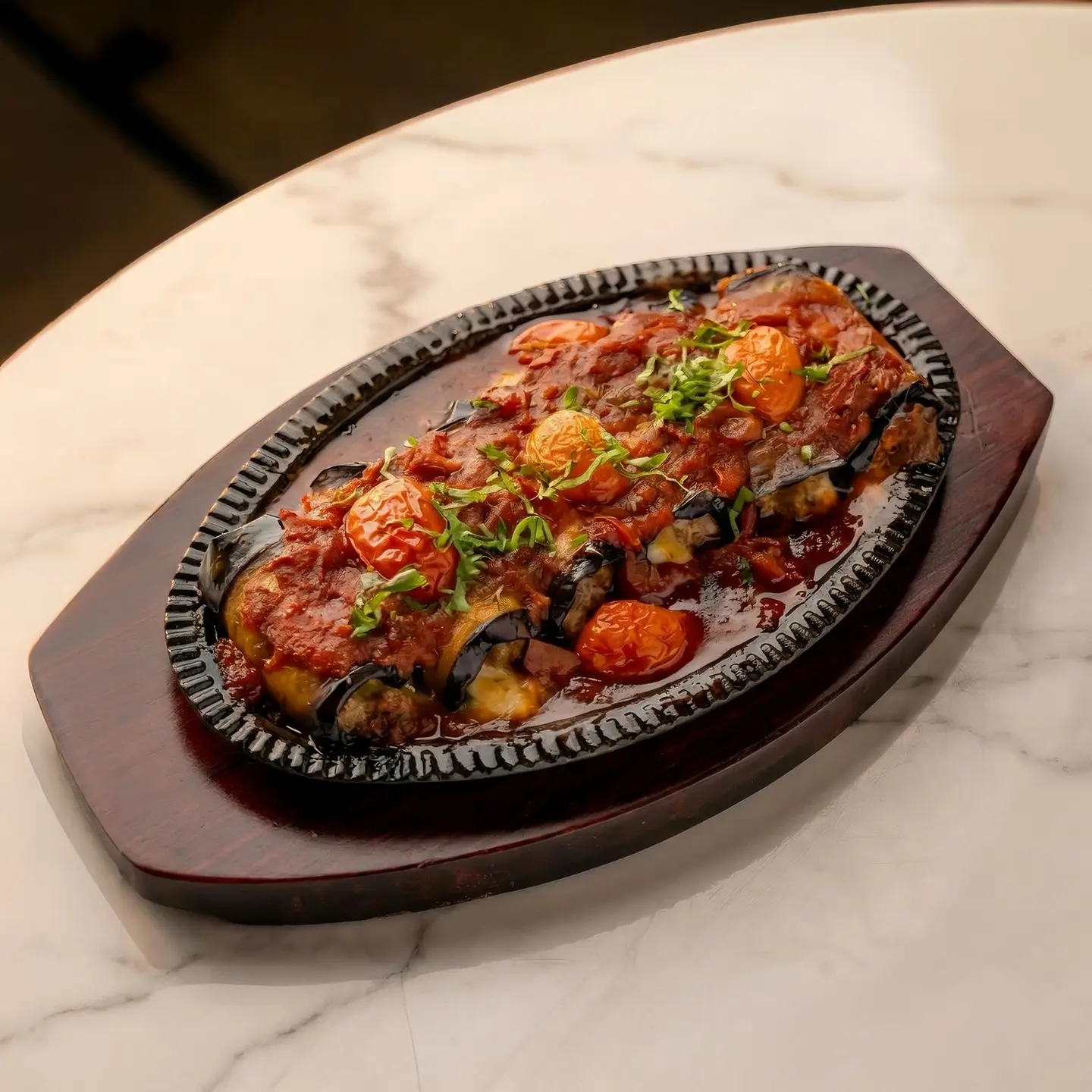 مسقعة باللحم المفروم