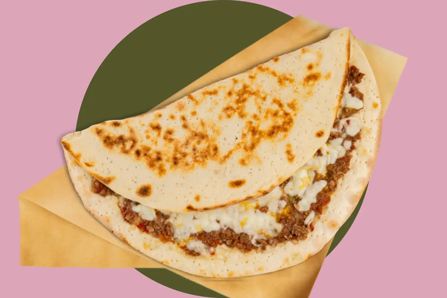 Lahm Bi Ajin And Cheese Manakeesh