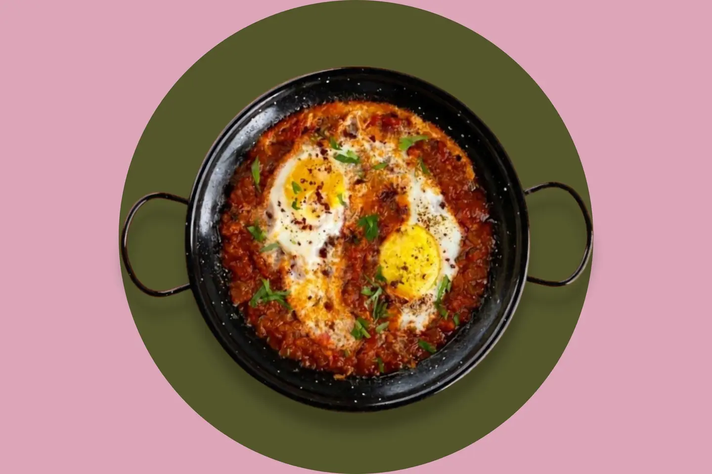 Oven Baked Shakshuka Pan