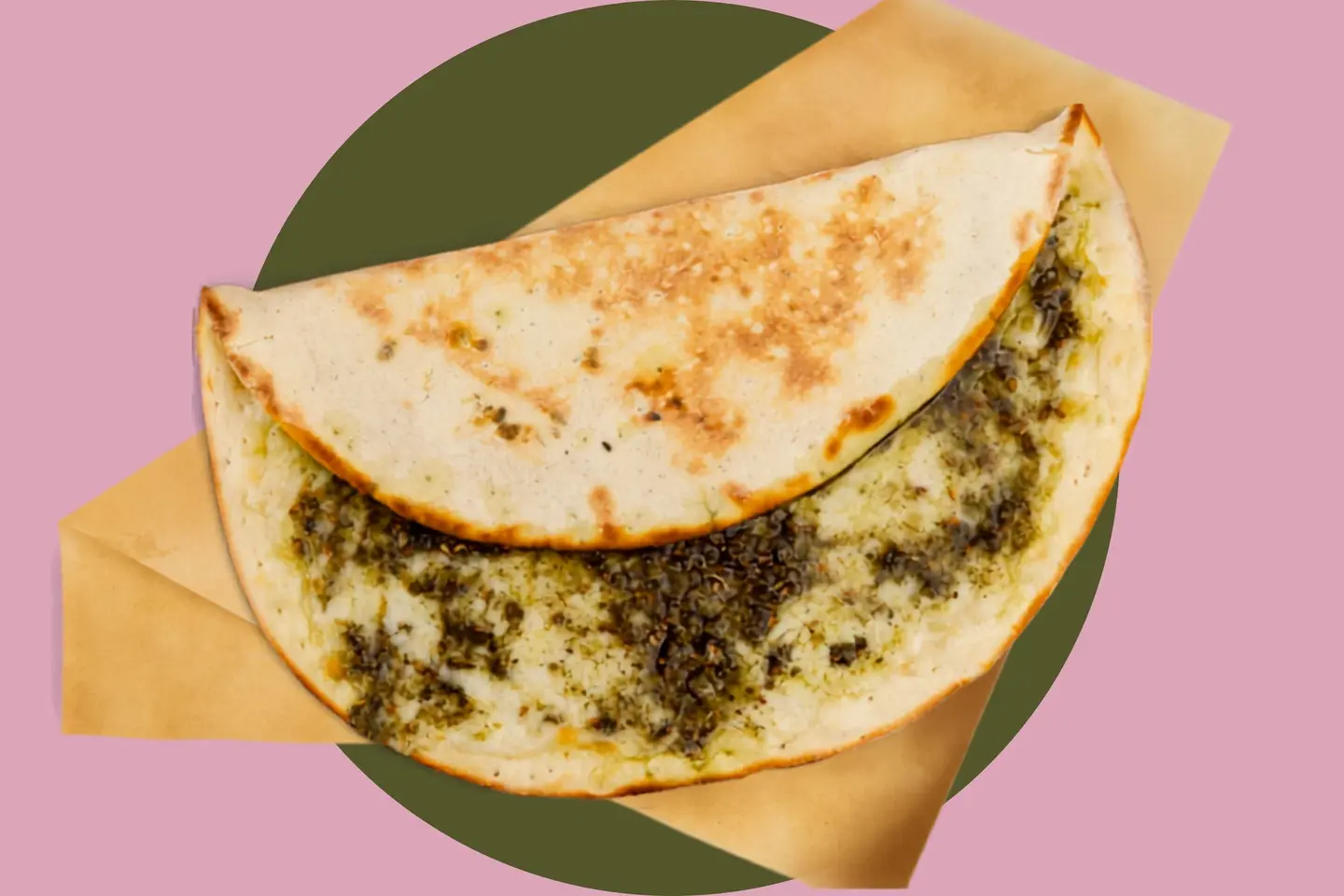 Zaatar & Cheese Manakeesh