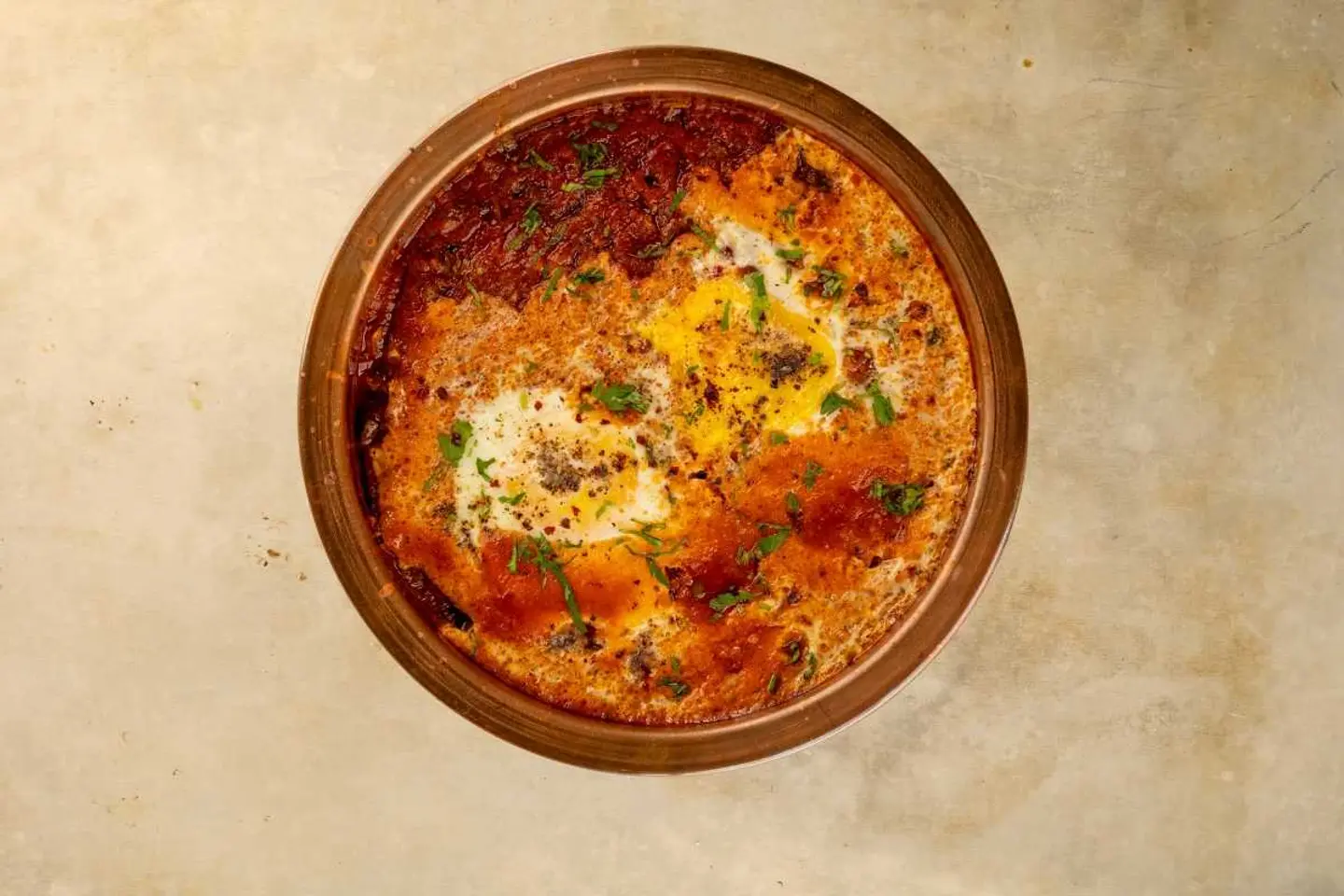 Oven Baked Shakshuka Pan