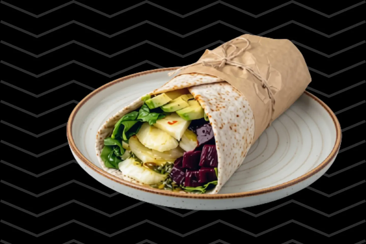 Pesto Halloumi Avo Wrap