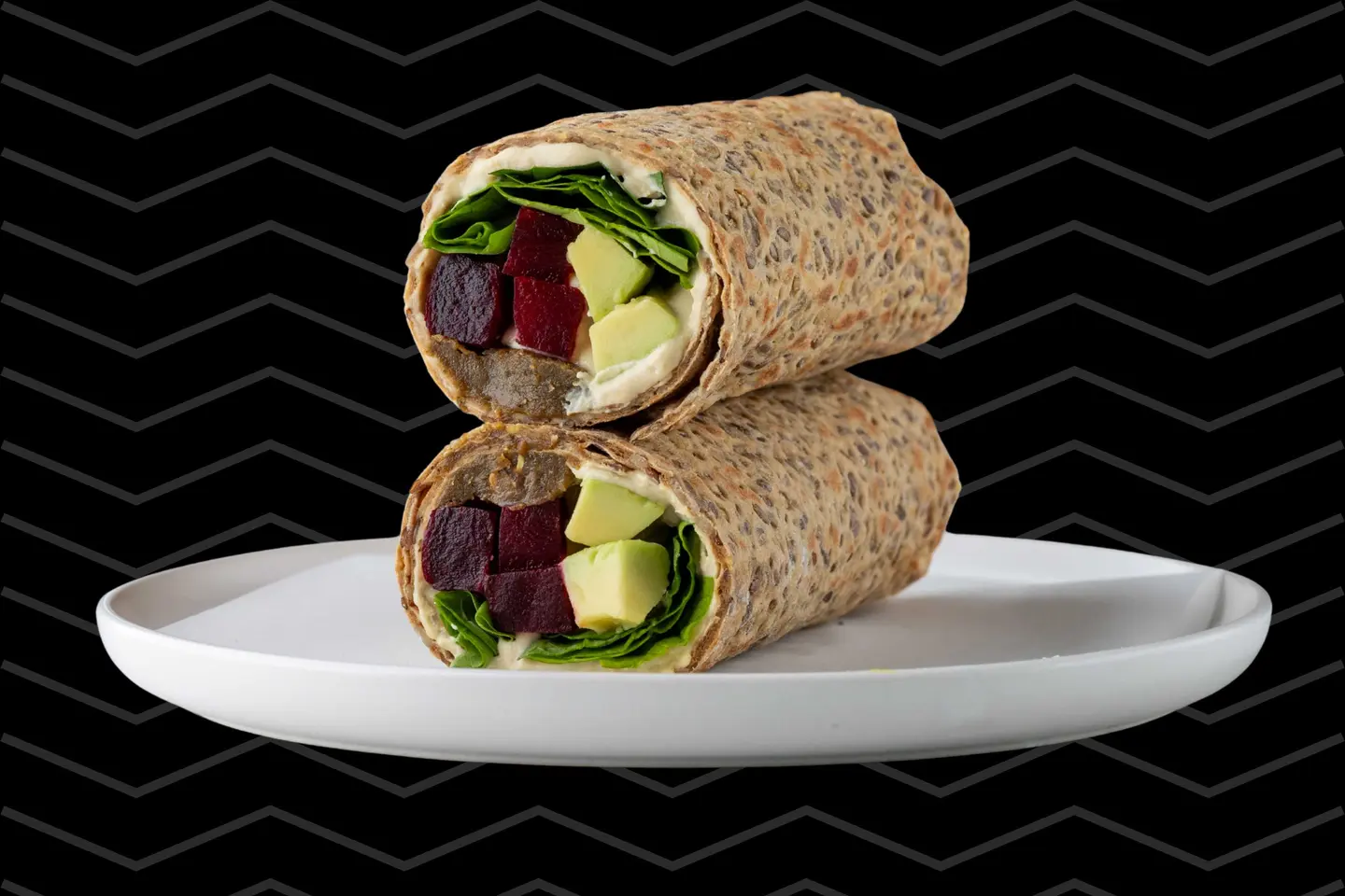 Avocado Hummus Wrap