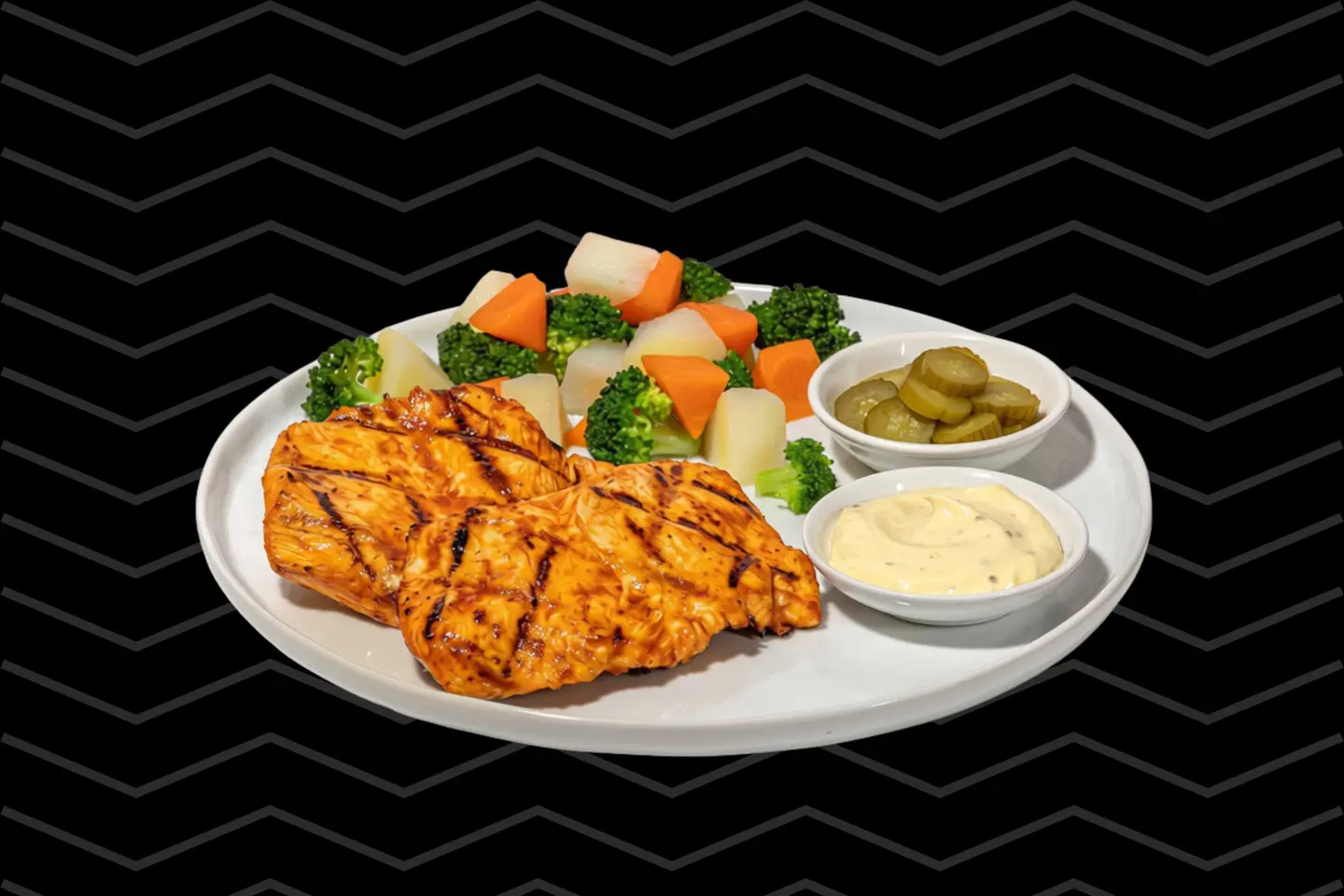 Light Grilled Chicken Platter
