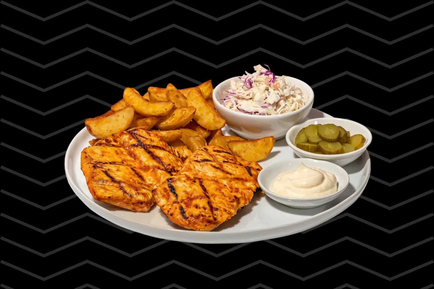 Grilled Chicken Platter