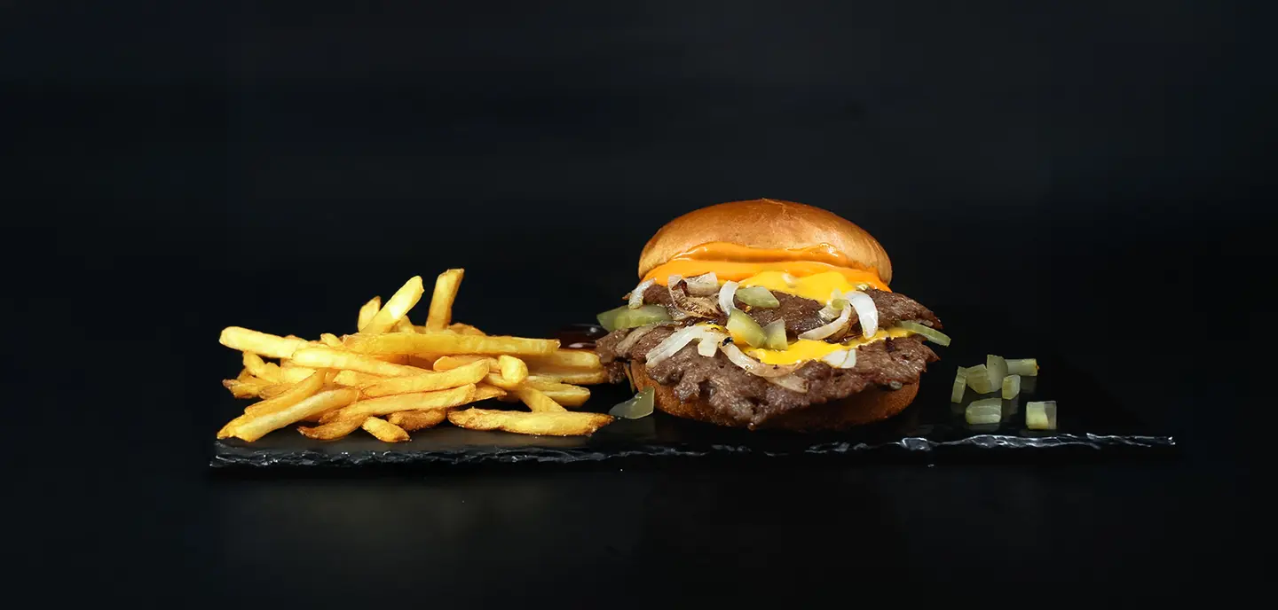 Devour Double Smash Burger