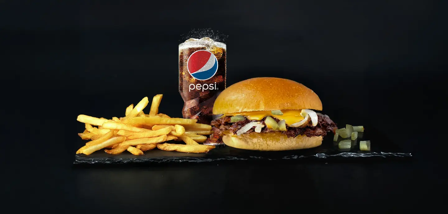 Devour Smash Burger Meal