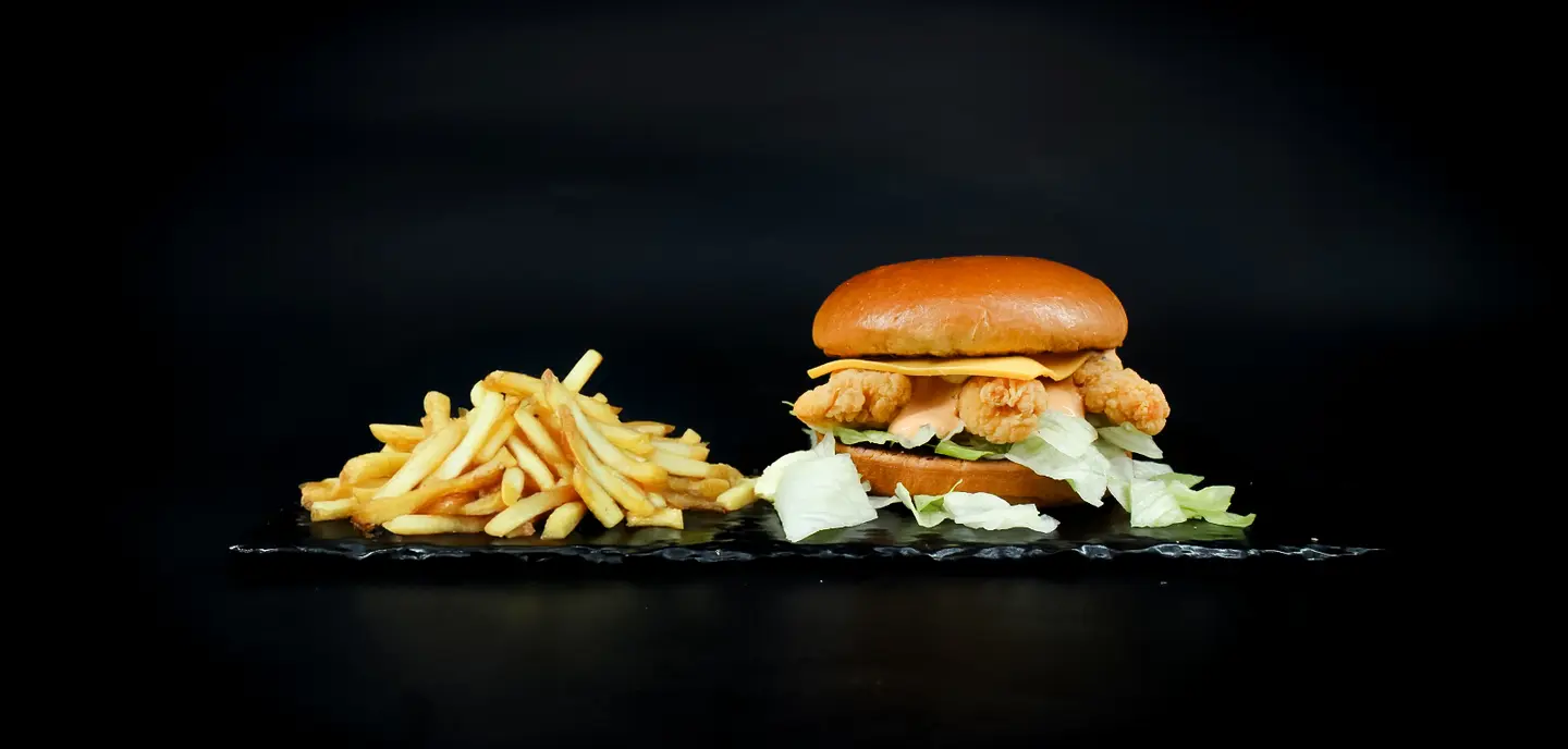 Chicken Strips Burger