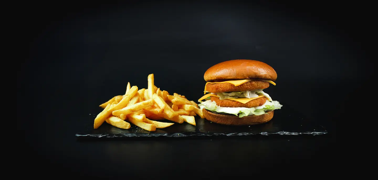 Double Chicken Burger