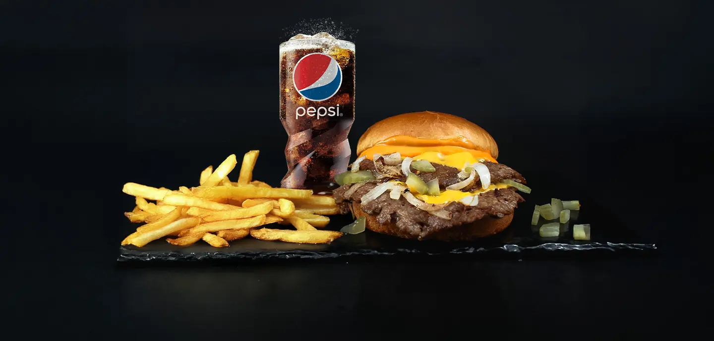 Devour Double Smash Burger Meal