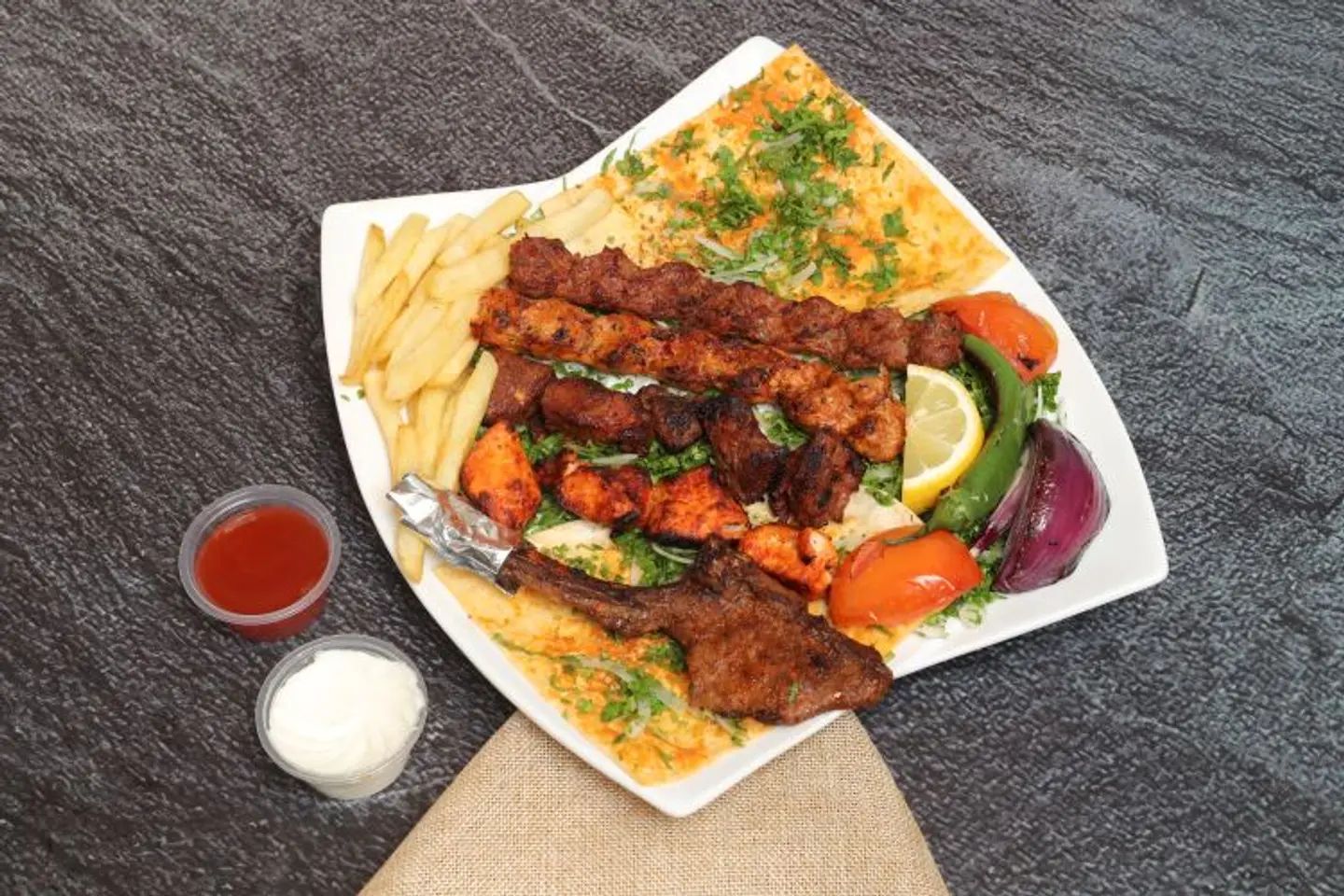 Grilled Mix Feather One Person