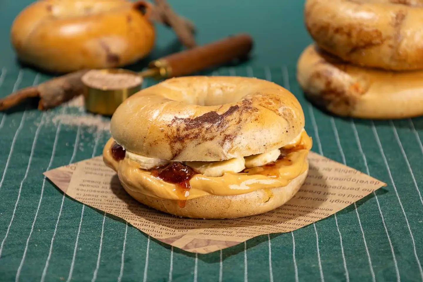 Pb&J Bagel