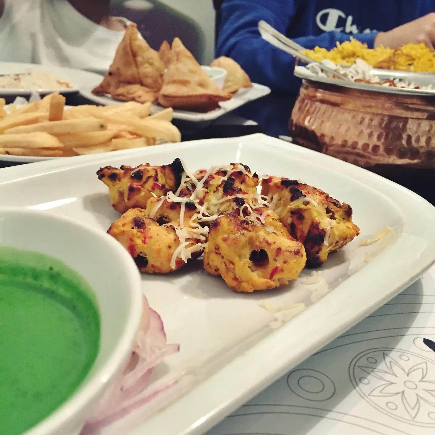 Chicken Kesri Kabab