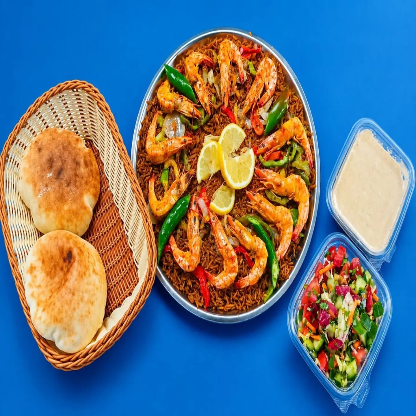 Super Grilled Shrimp Meal