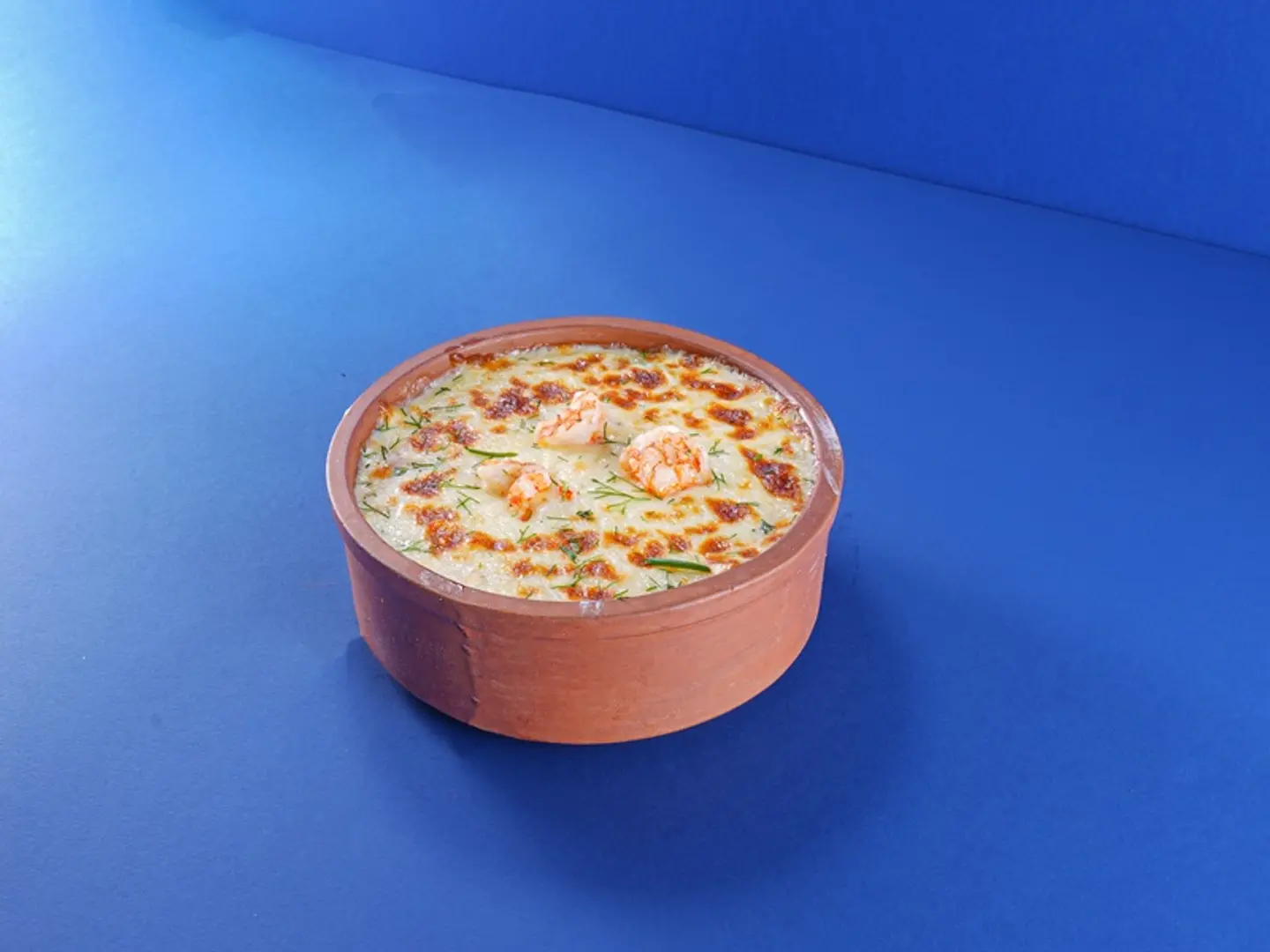 طاجن جمبري ابيض
