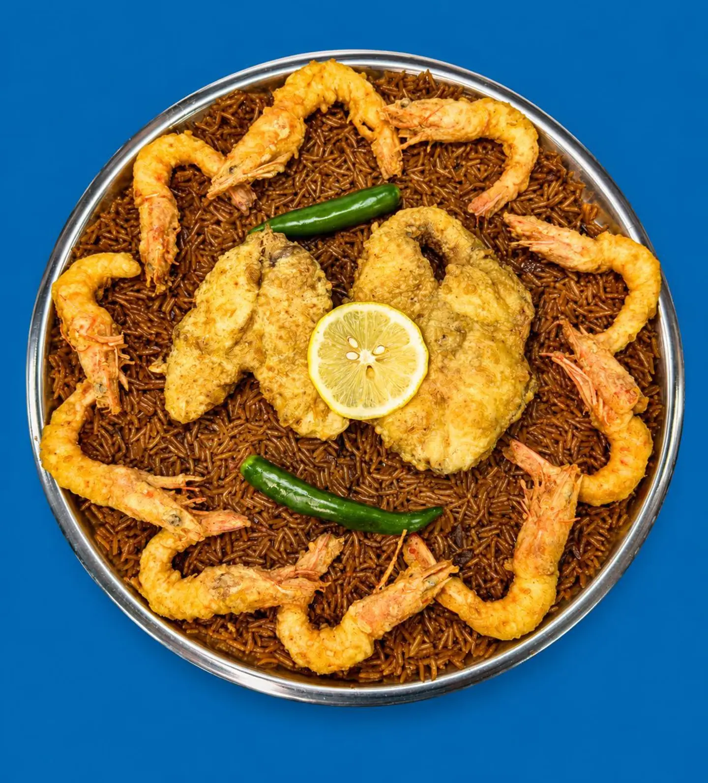 Fried Drake Fish Tray