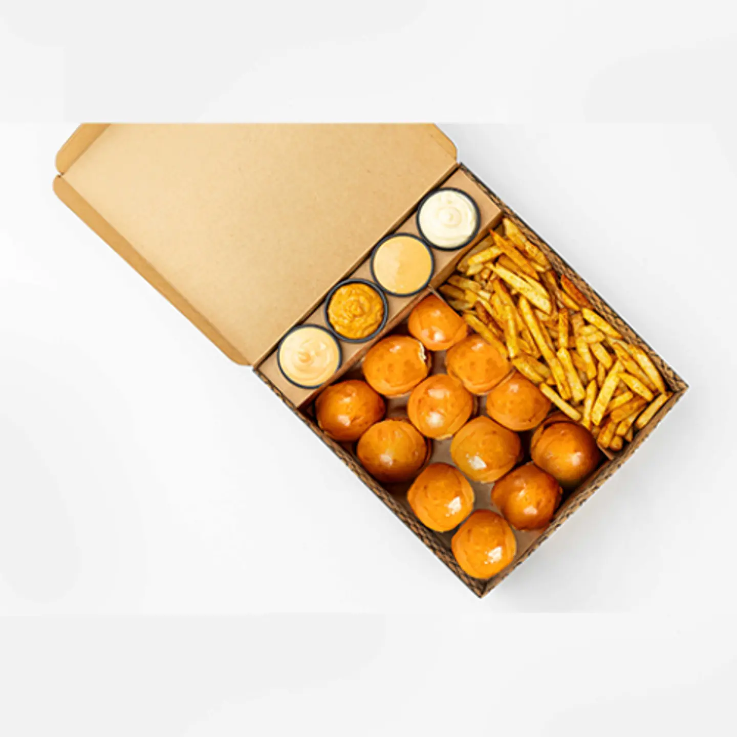 ميني برجر بوكس ​​دجاج