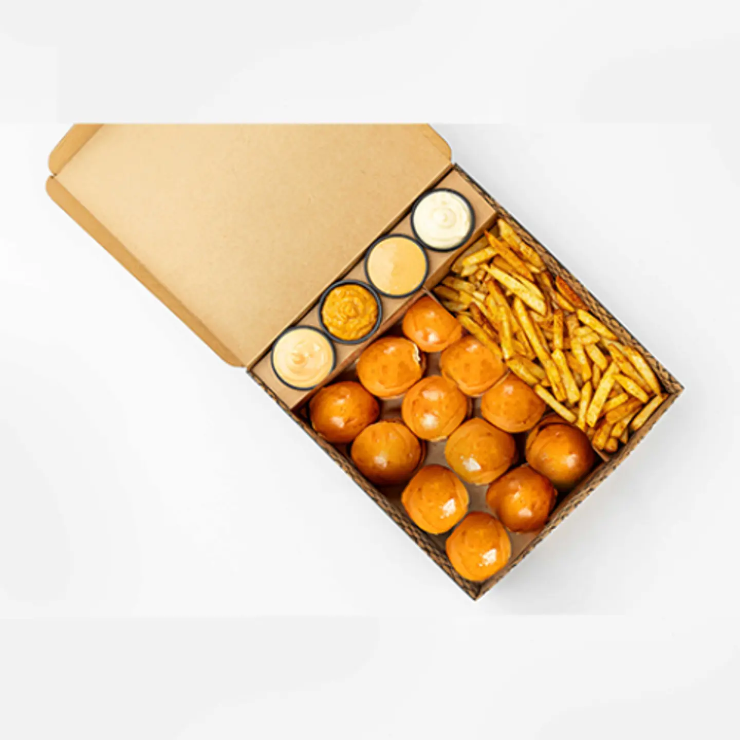 ميني برجر بوكس لحم