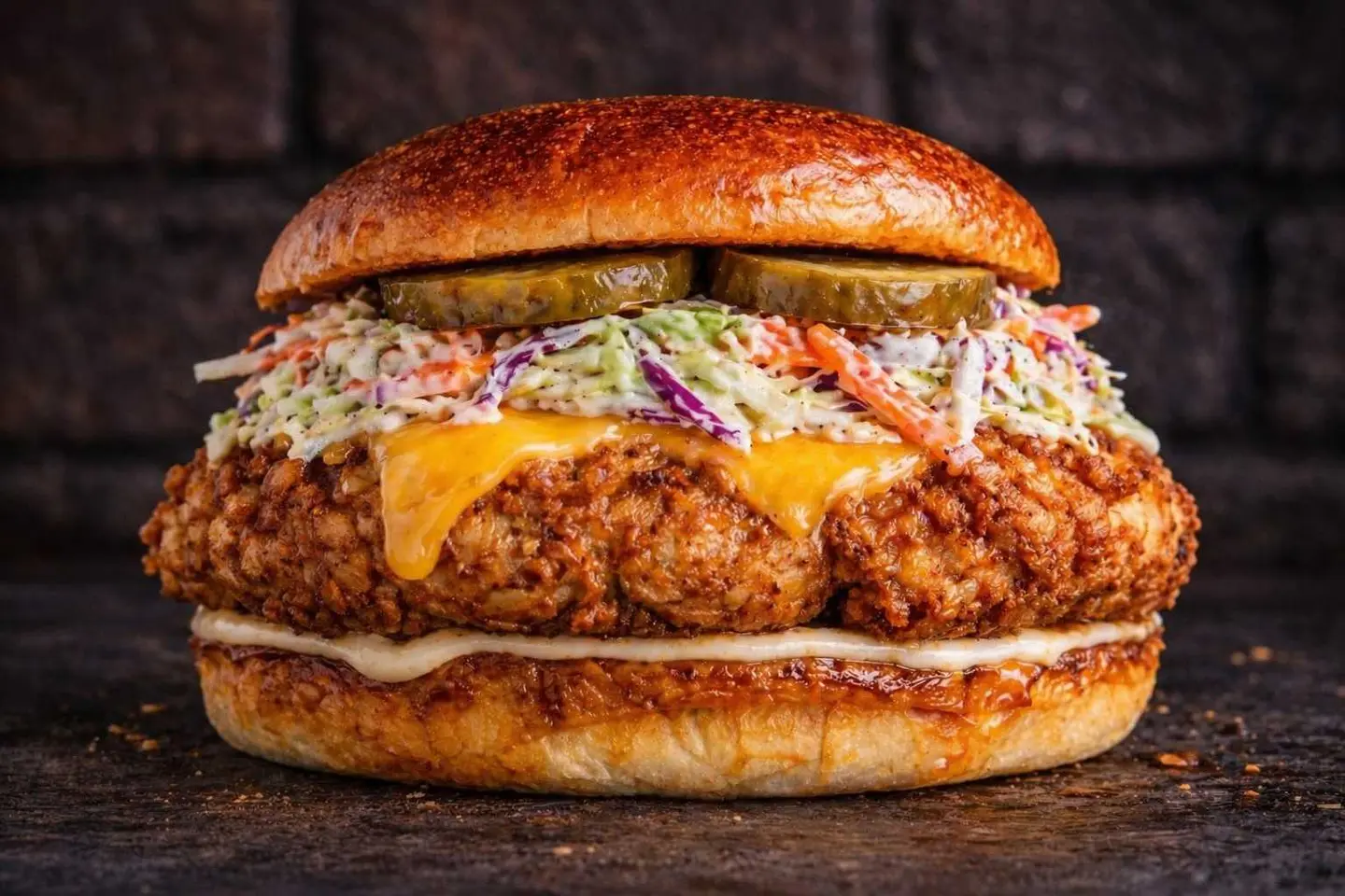 Crypto Crunch Chicken Burger