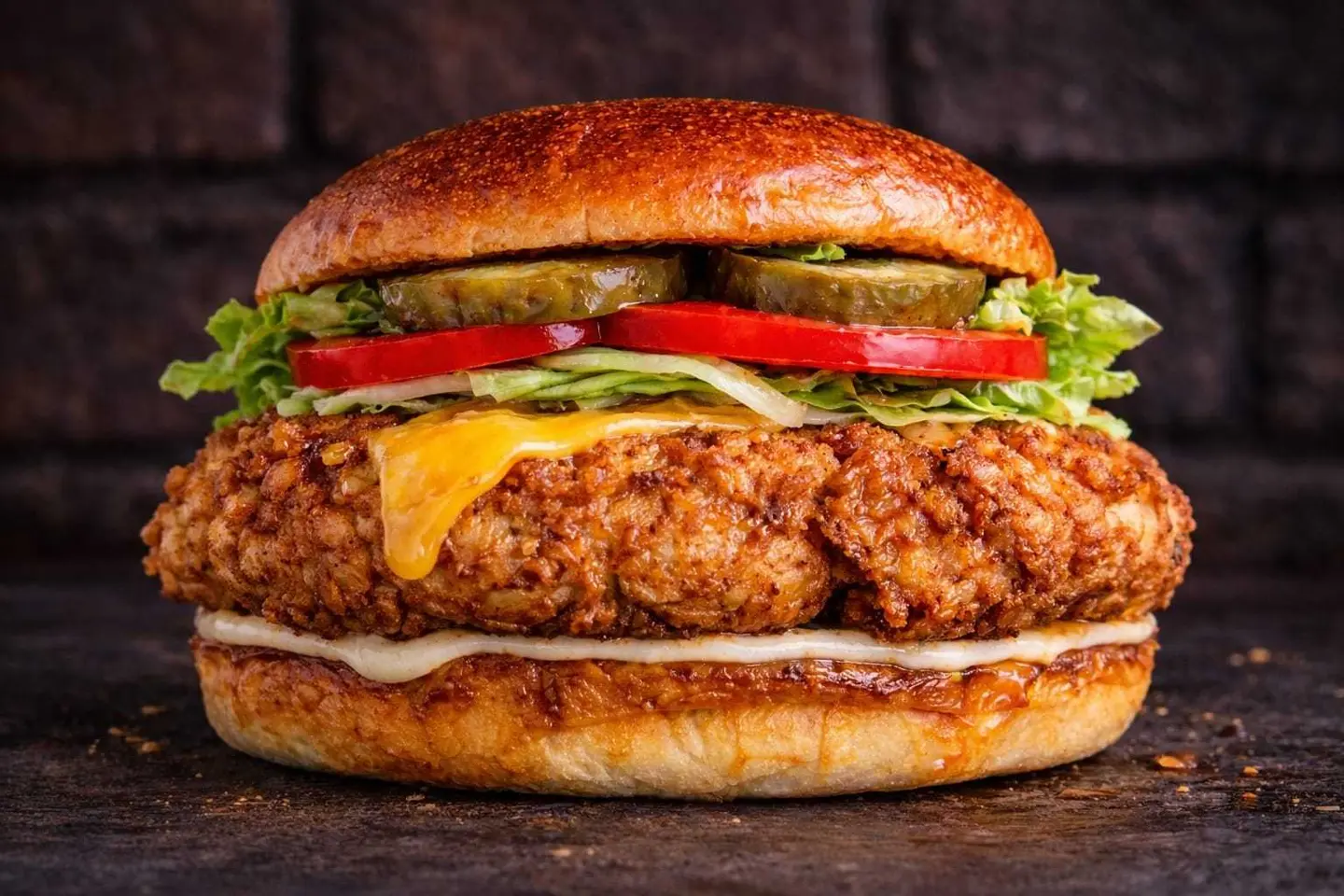 Crypto Crunch Chicken Burger