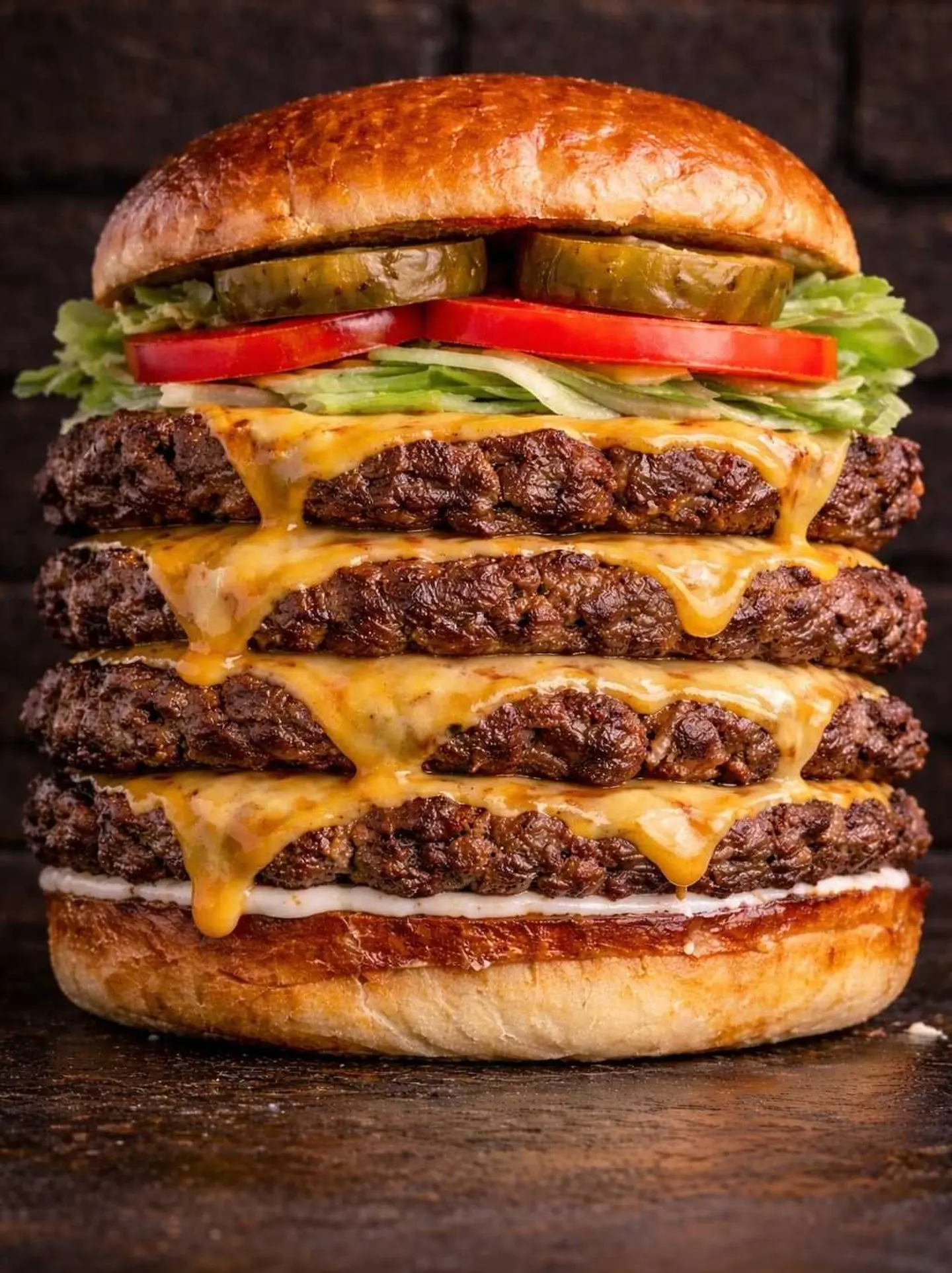 Mining Tower Beef Burger