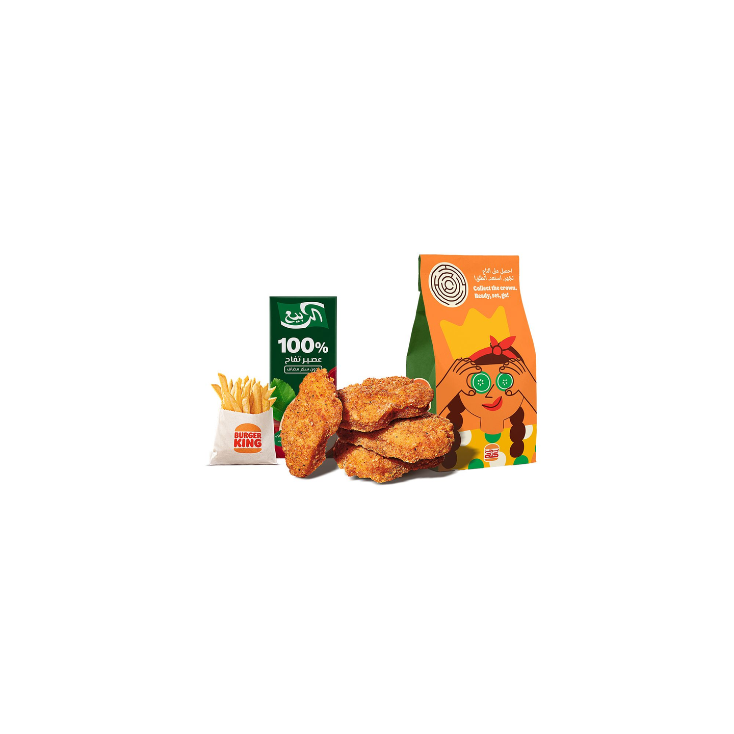 Chicken Nuggets 4 Pcs King Jr Meal