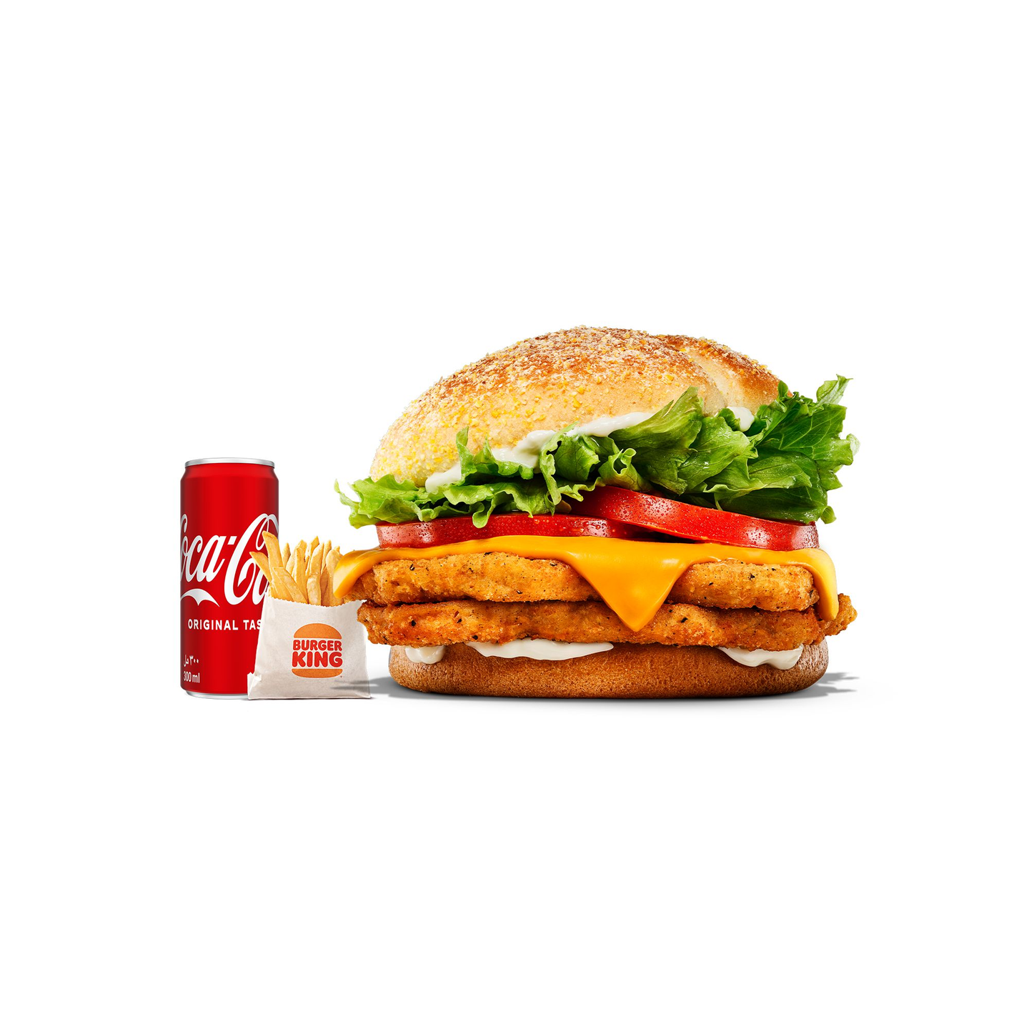 Double Chicken Deluxe Meal Large