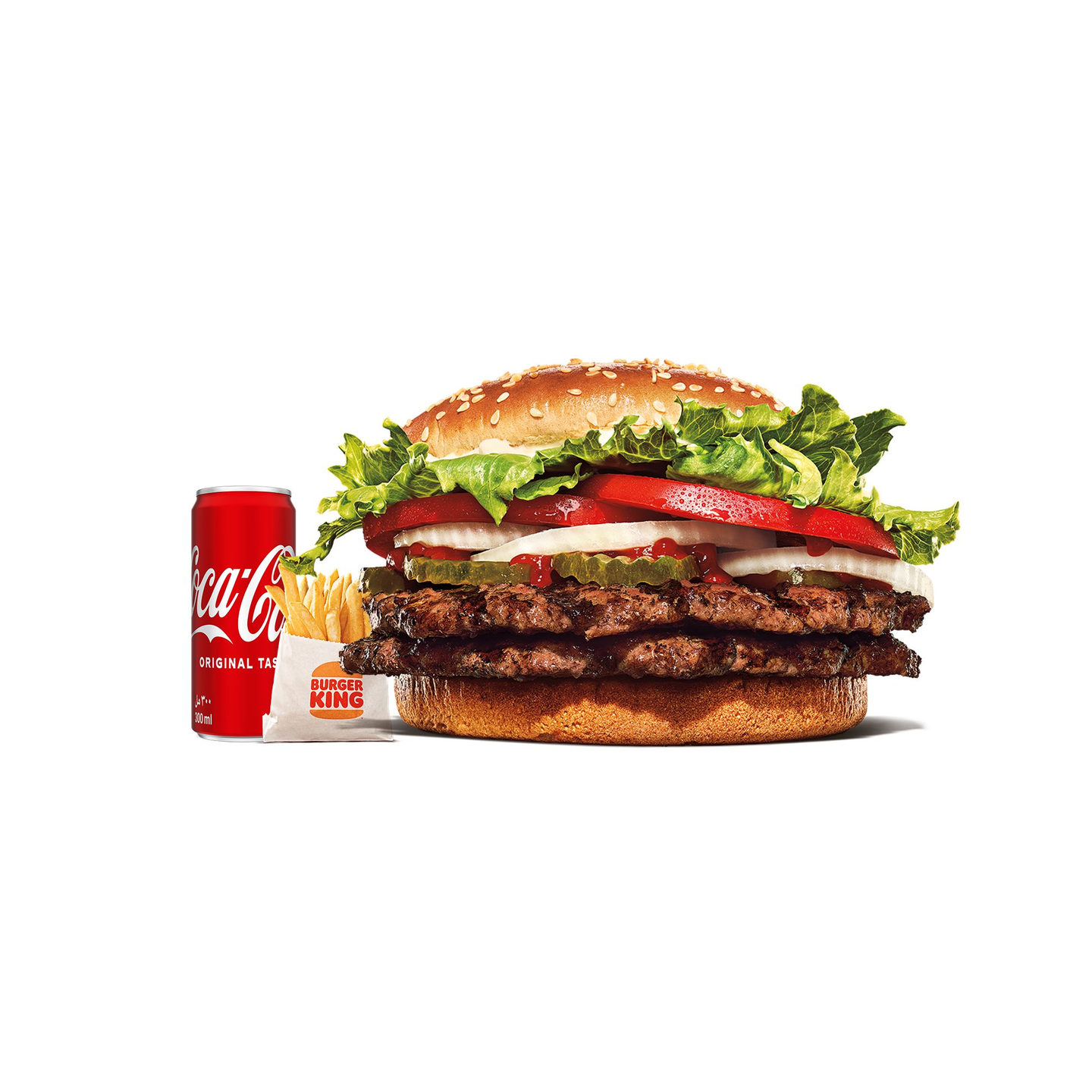 Double Whopper Meal - Double Whopper With Cheese