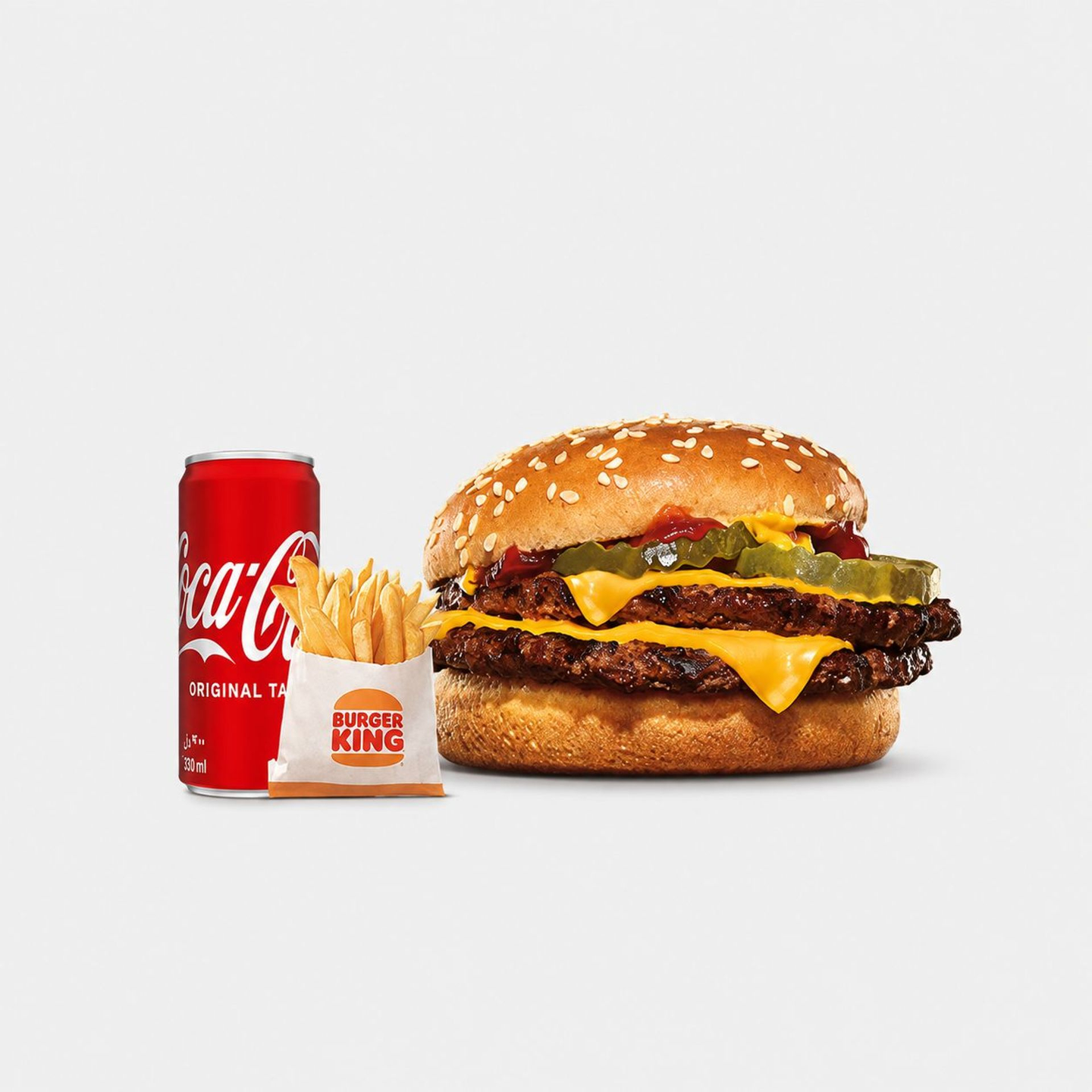 Double Cheeseburger Meal Medium