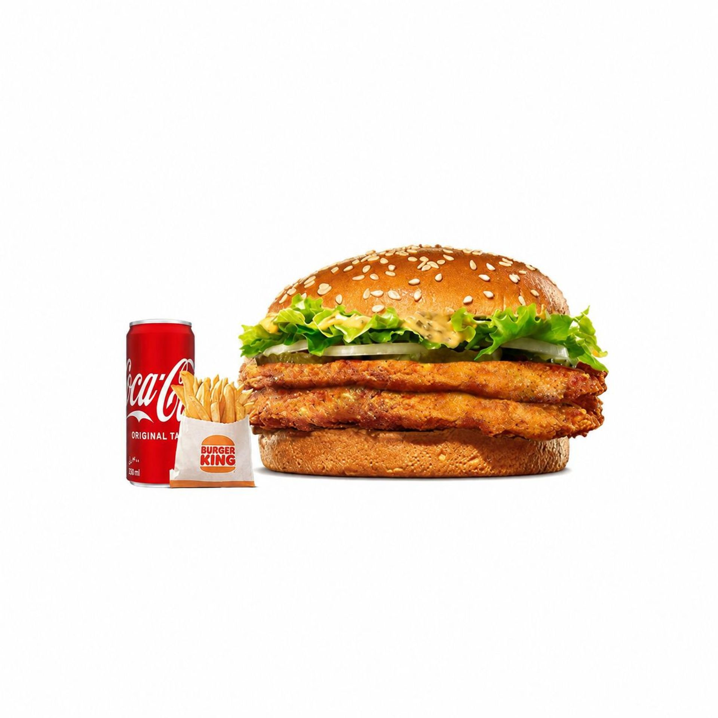 Double King Chicken Tasty   Medium Meal