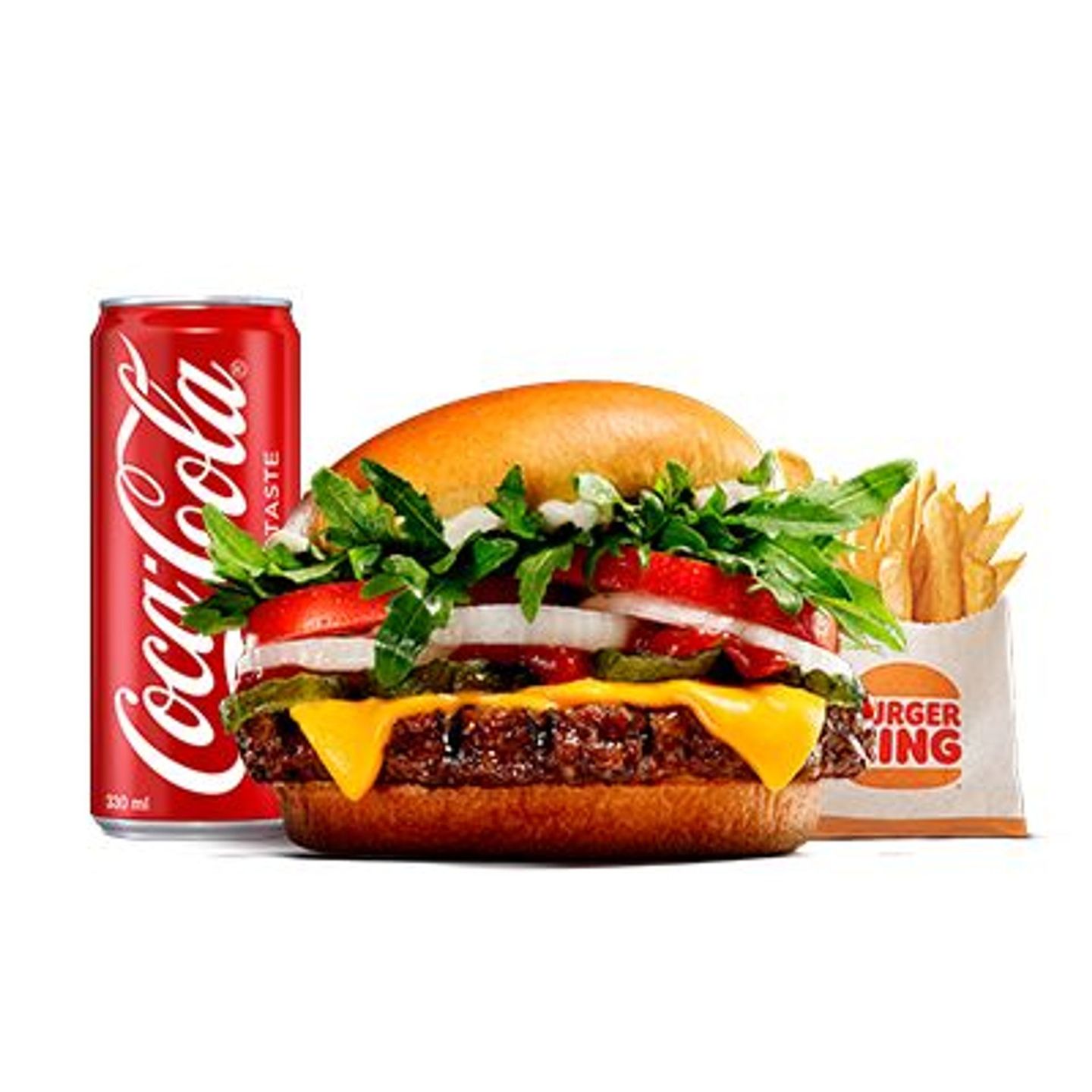 King Selection Whopper Meal Large - King Selection Whopper