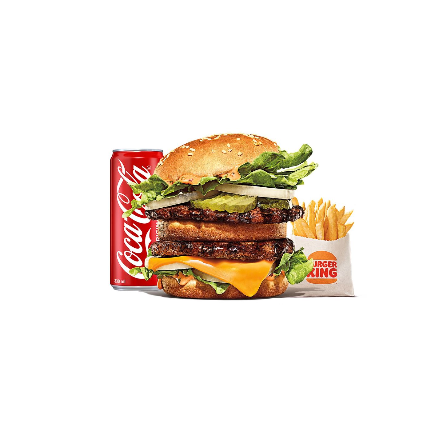 Big King Beef Meal Medium - Big King