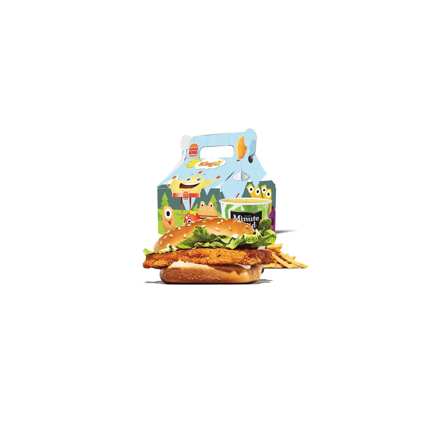 Kids Chicken Burger Meal