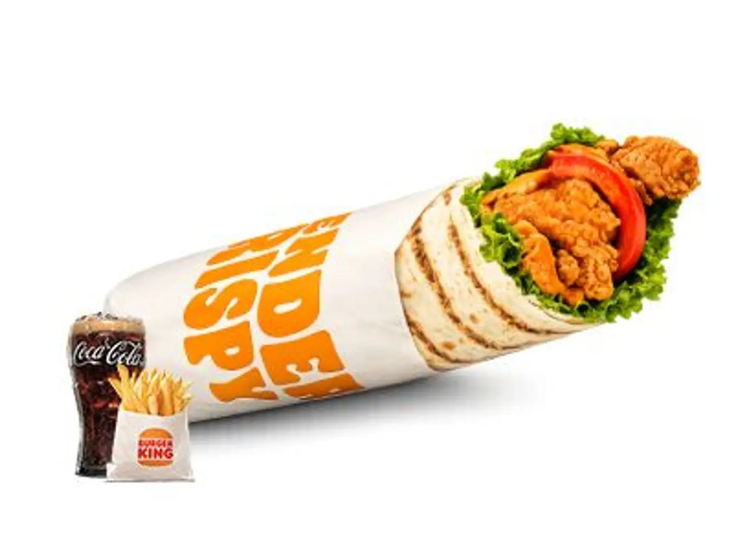 King Chicken Wrap Tex Mex Medium